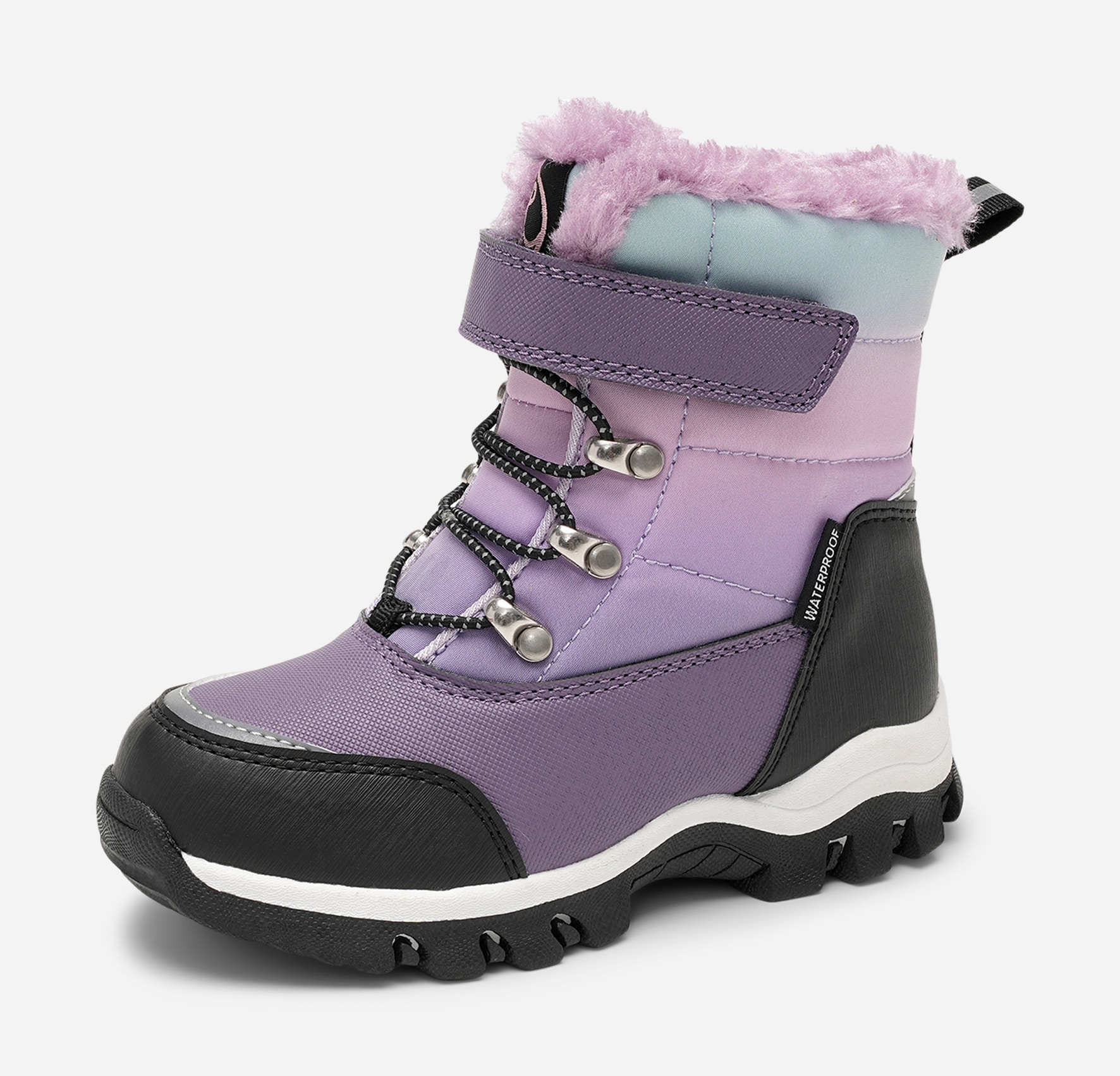 LINEAR, Varmforet skolett waterproof Lilla