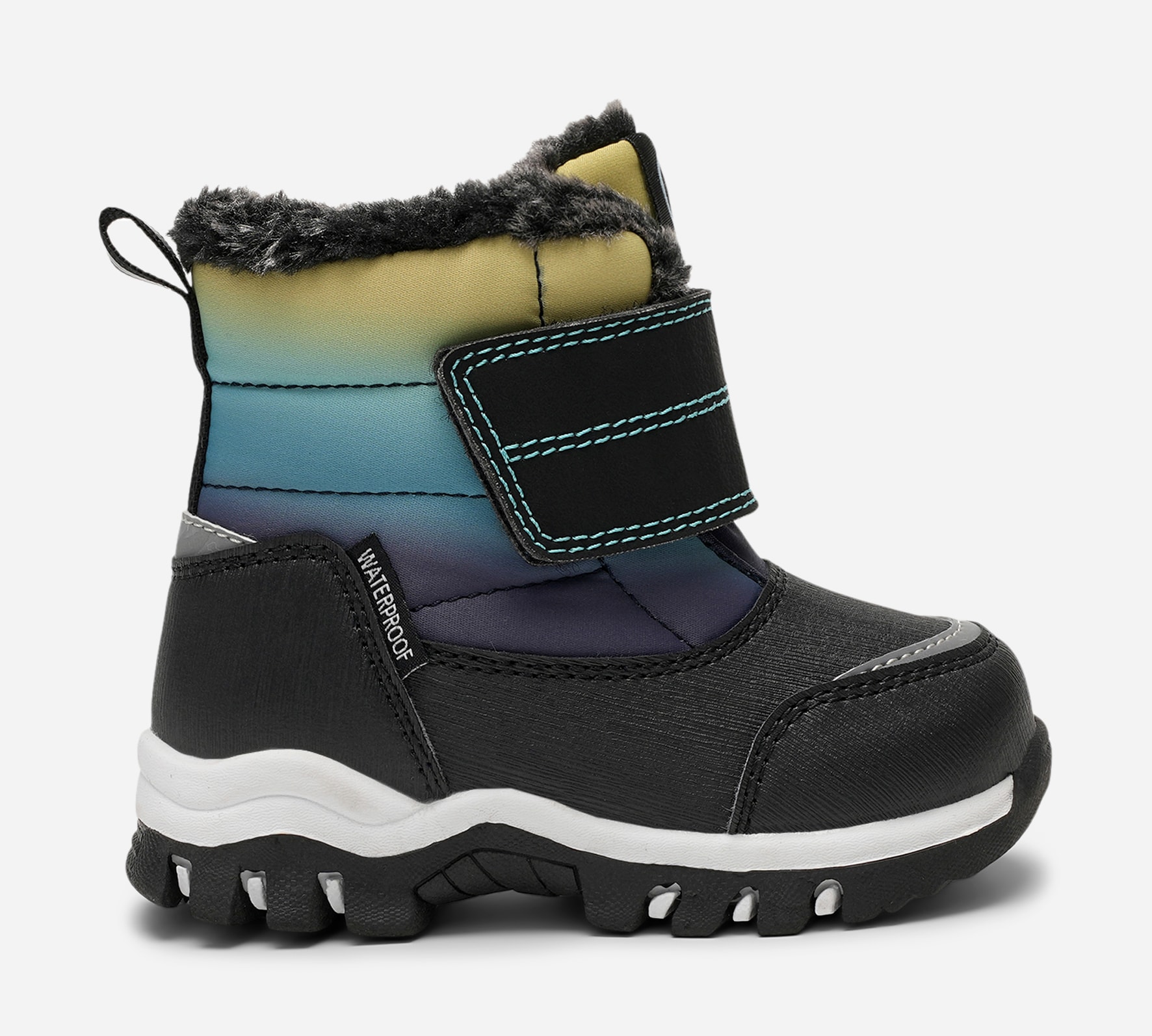 LINEAR, Varmforet skolett waterproof Sort