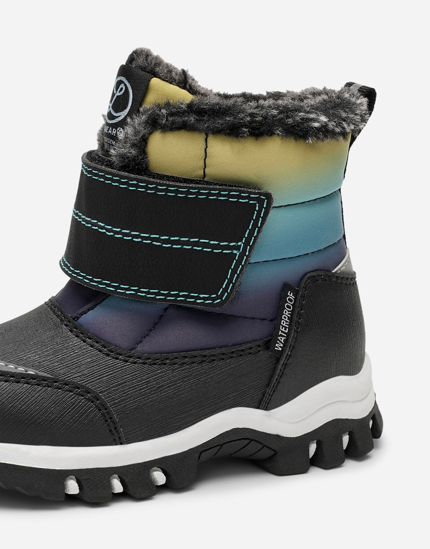 LINEAR, Varmforet skolett waterproof Sort
