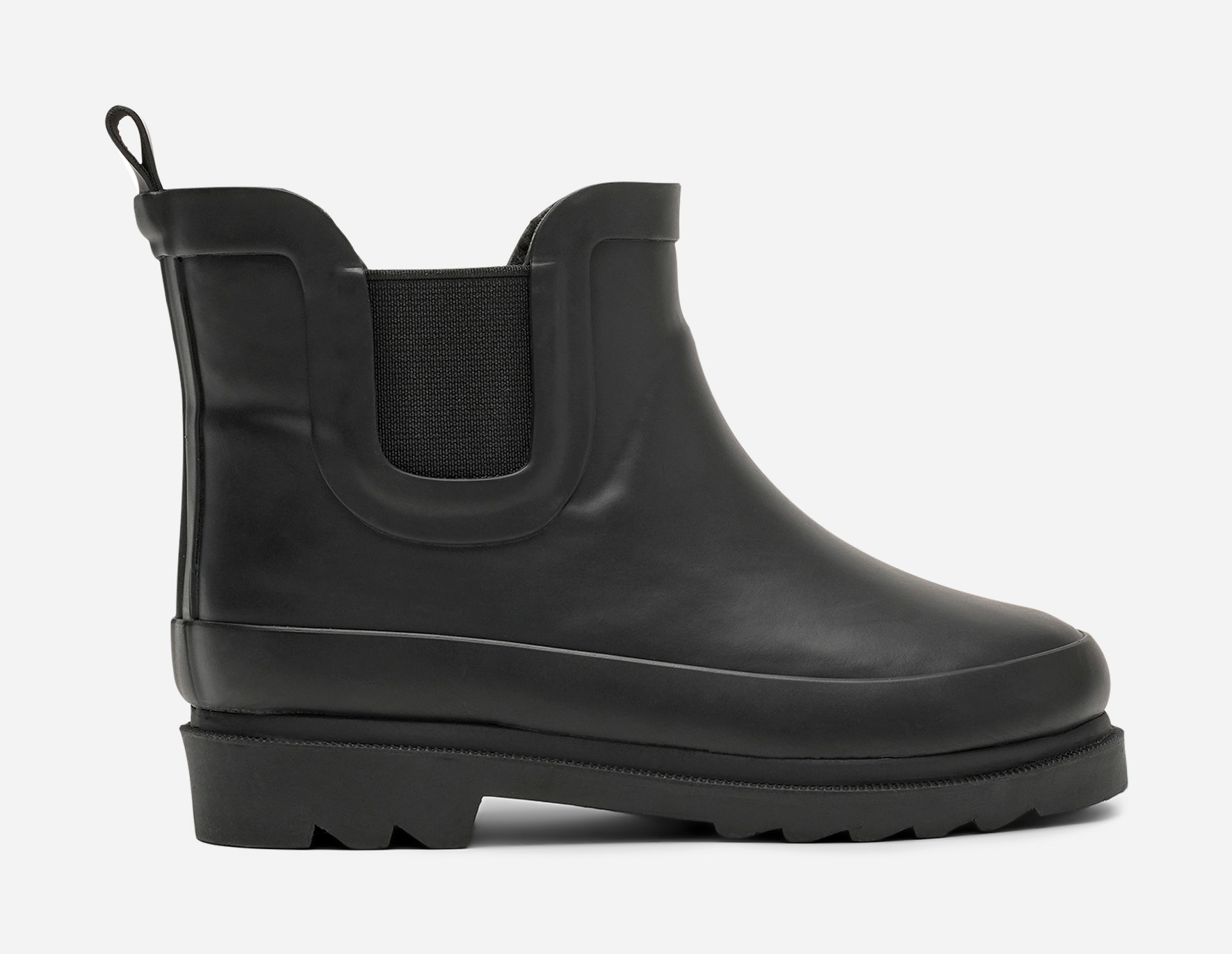 LINEAR, Varmforet gummistøvel Sort