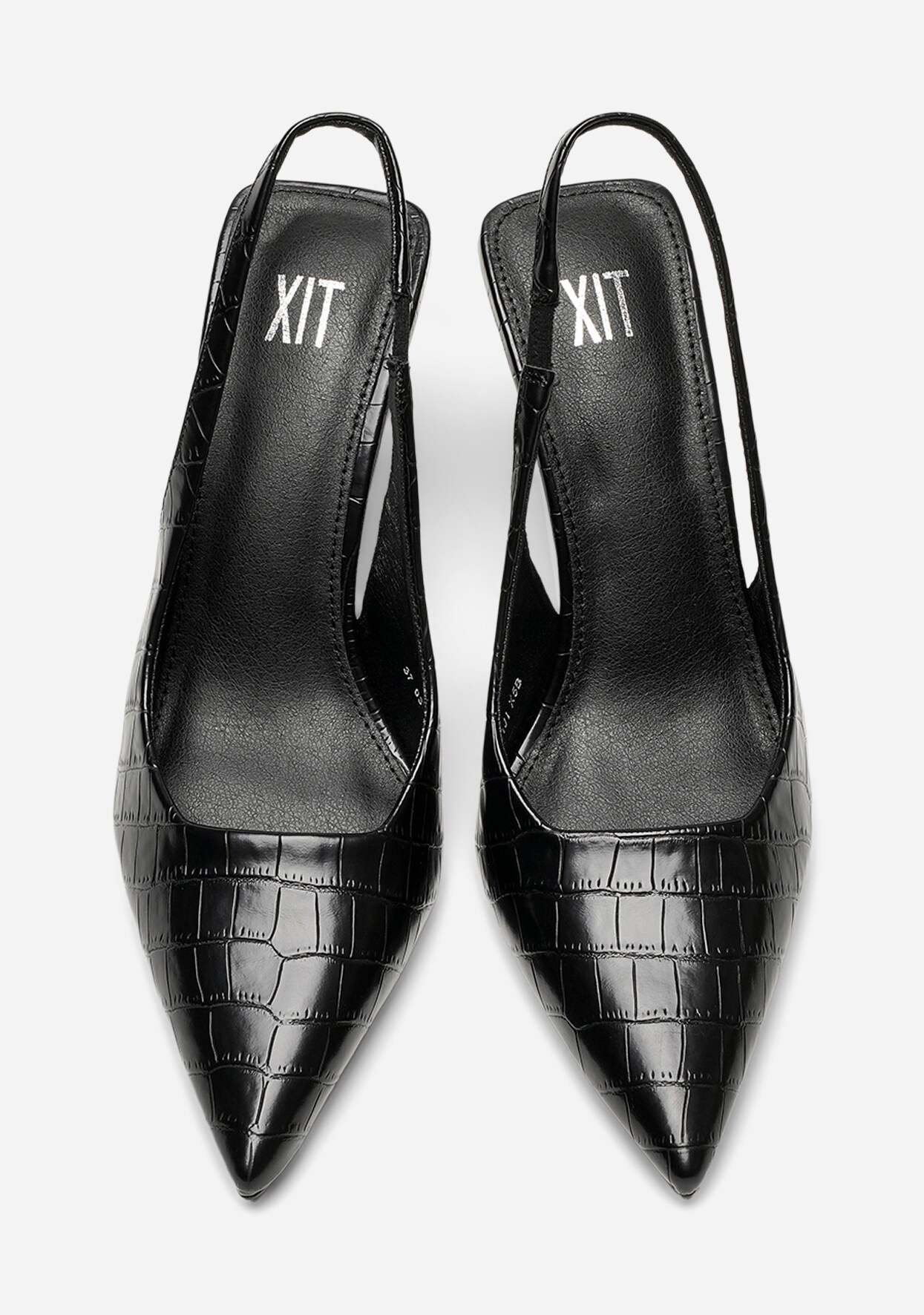 XIT, Pumps med slingback Sort