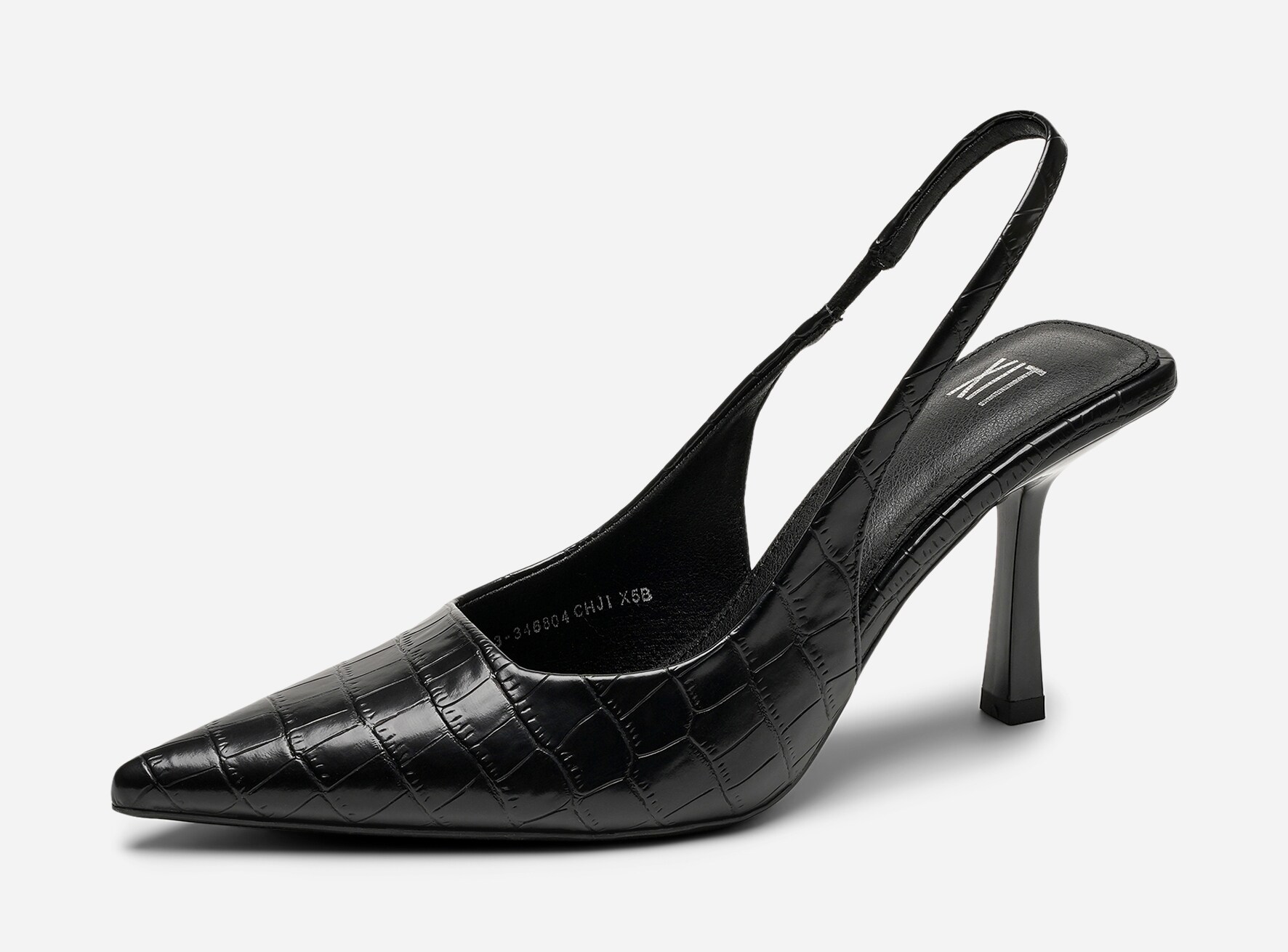 XIT, Pumps med slingback Sort