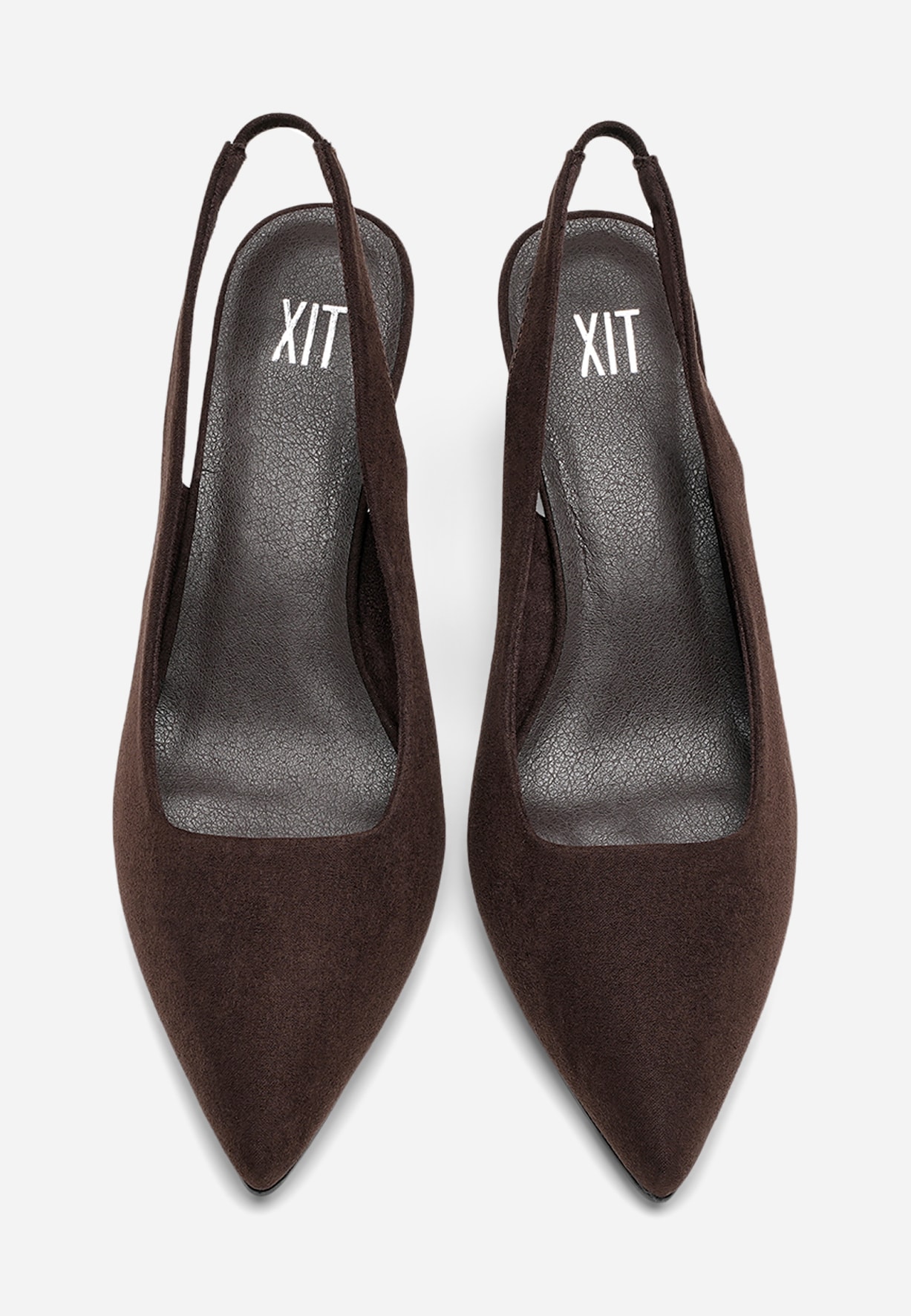 XIT, Pumps med slingback Brun
