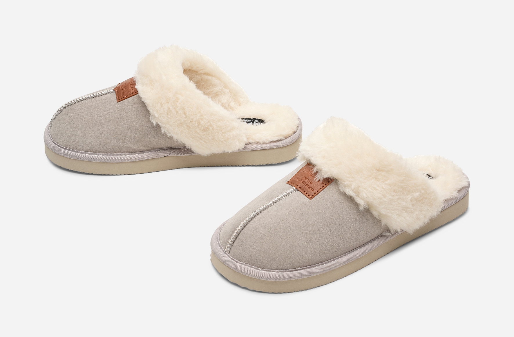 LINEAR, Tøfler Grå