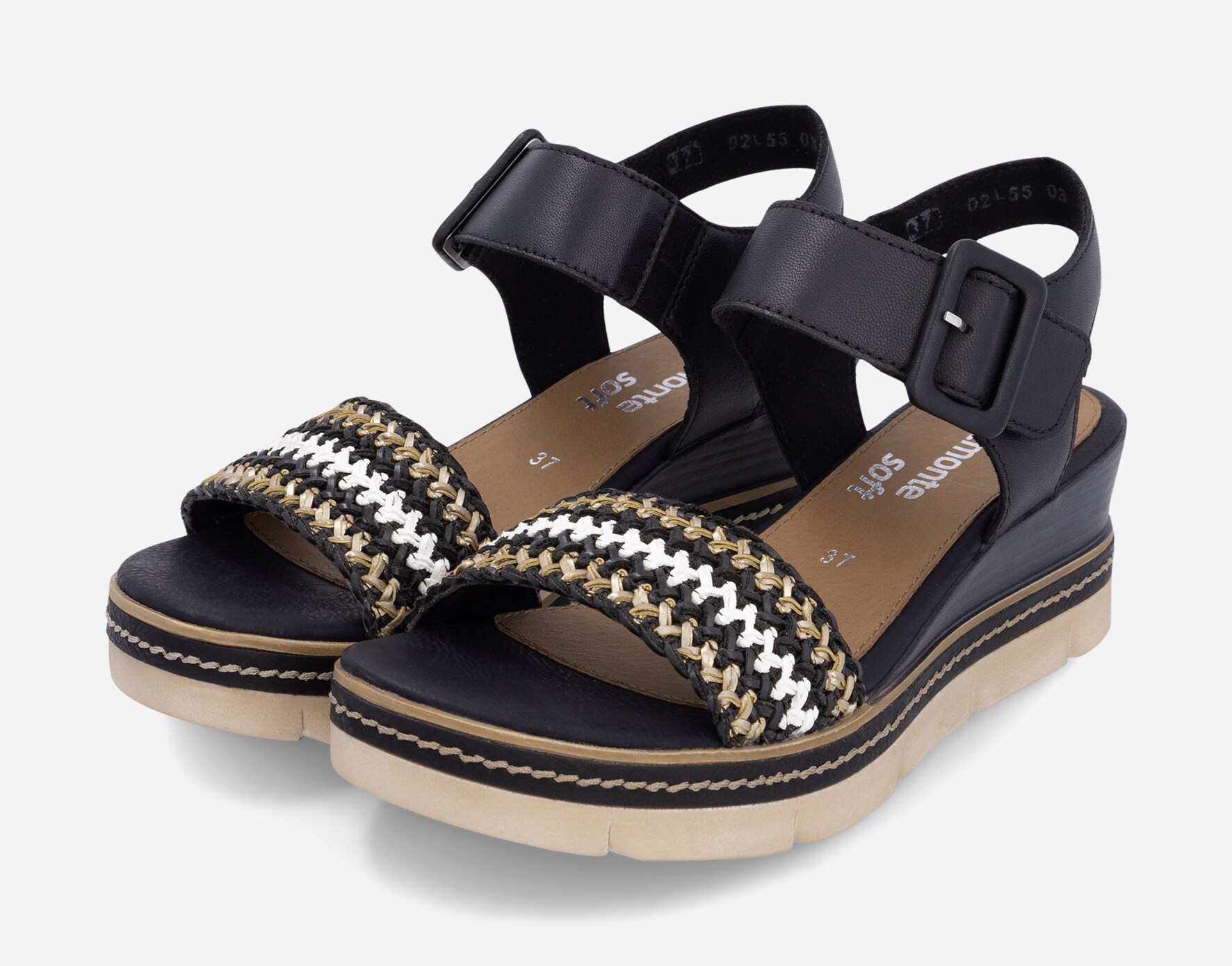 REMONTE, Sandalett Sort