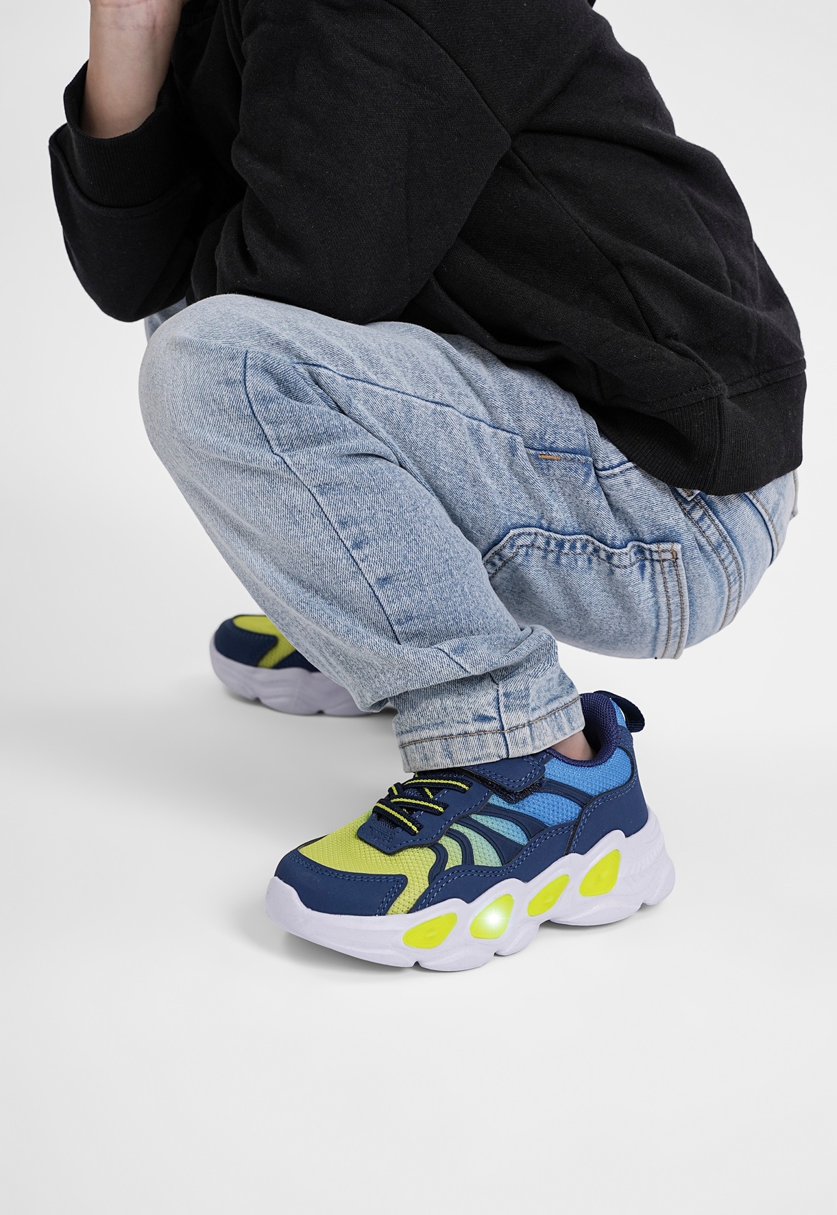 DINSKO, Blinkende sneakers Flerfarget