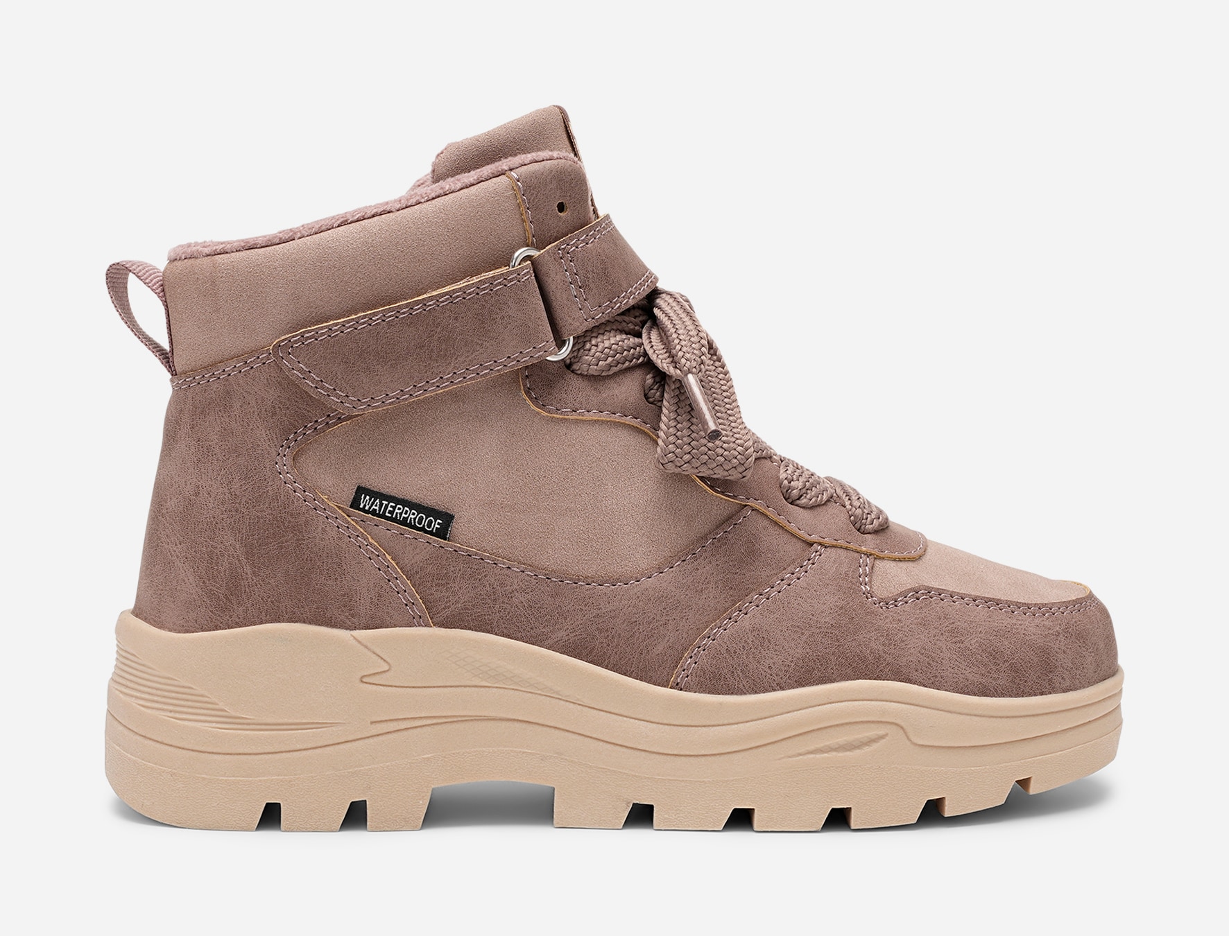 DINSKO, Fleeceforet skolett waterproof Lilla