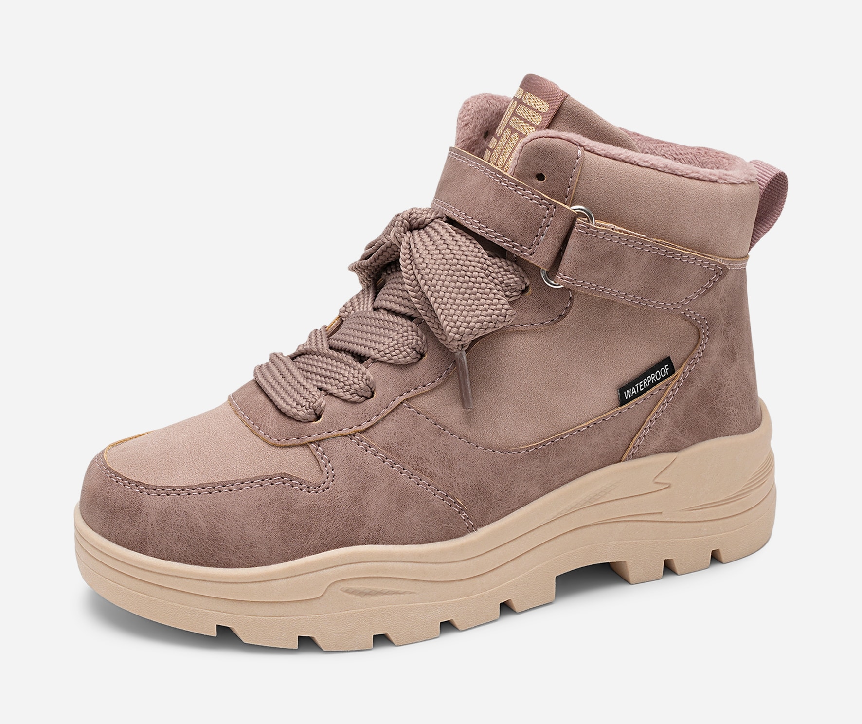 DINSKO, Fleeceforet skolett waterproof Lilla