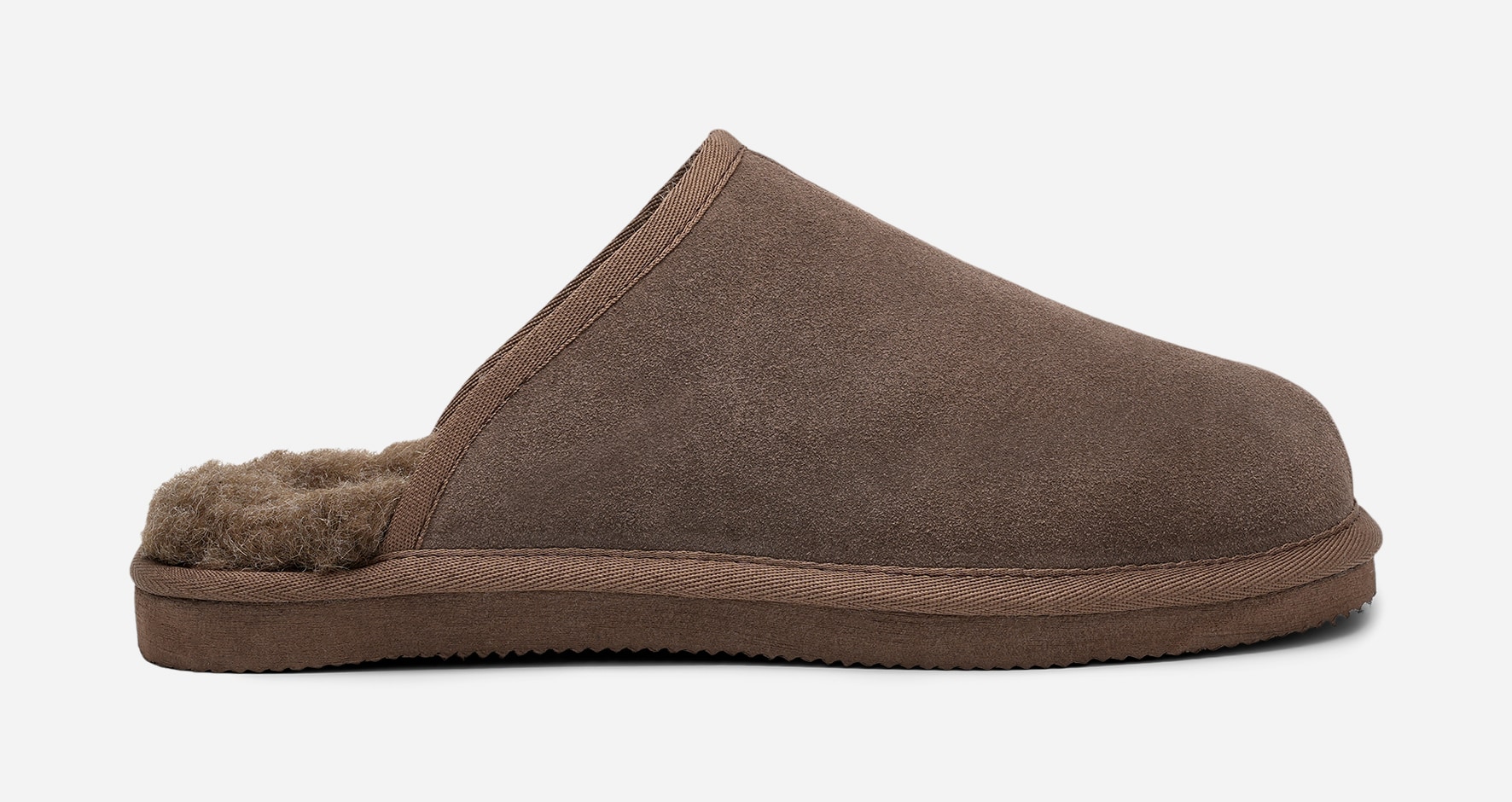 PACE, Skinntøffel Beige