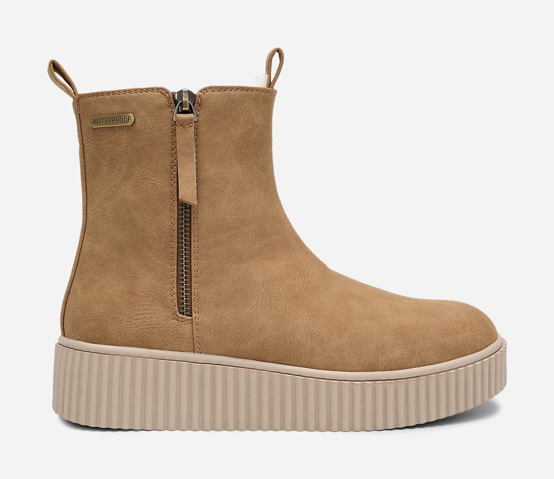 DINSKO, Varmforet boots, waterproof Beige