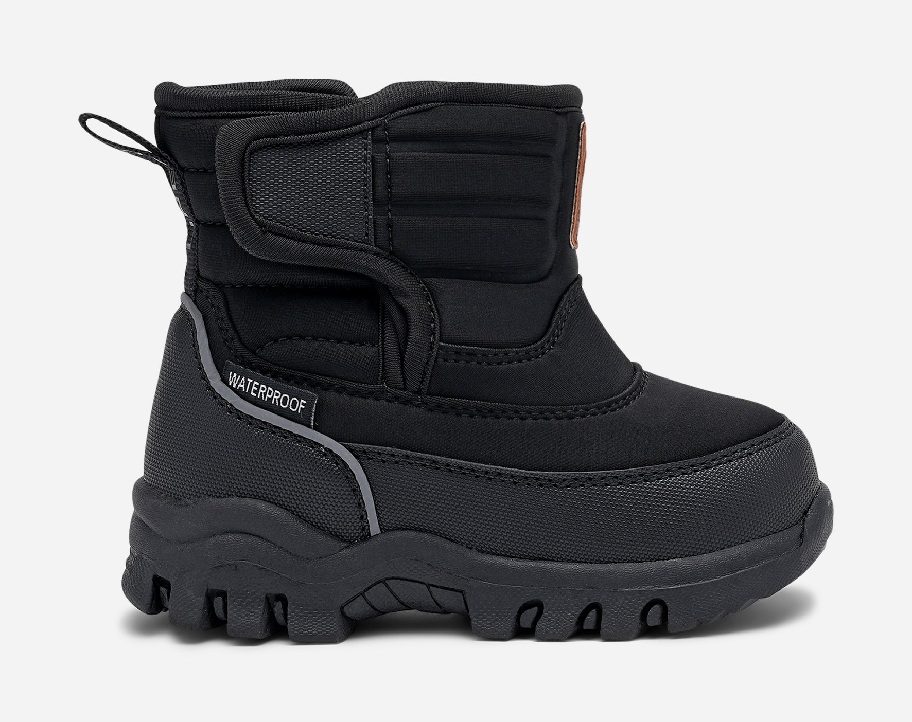 LINEAR, Varmforet boots, waterproof Sort