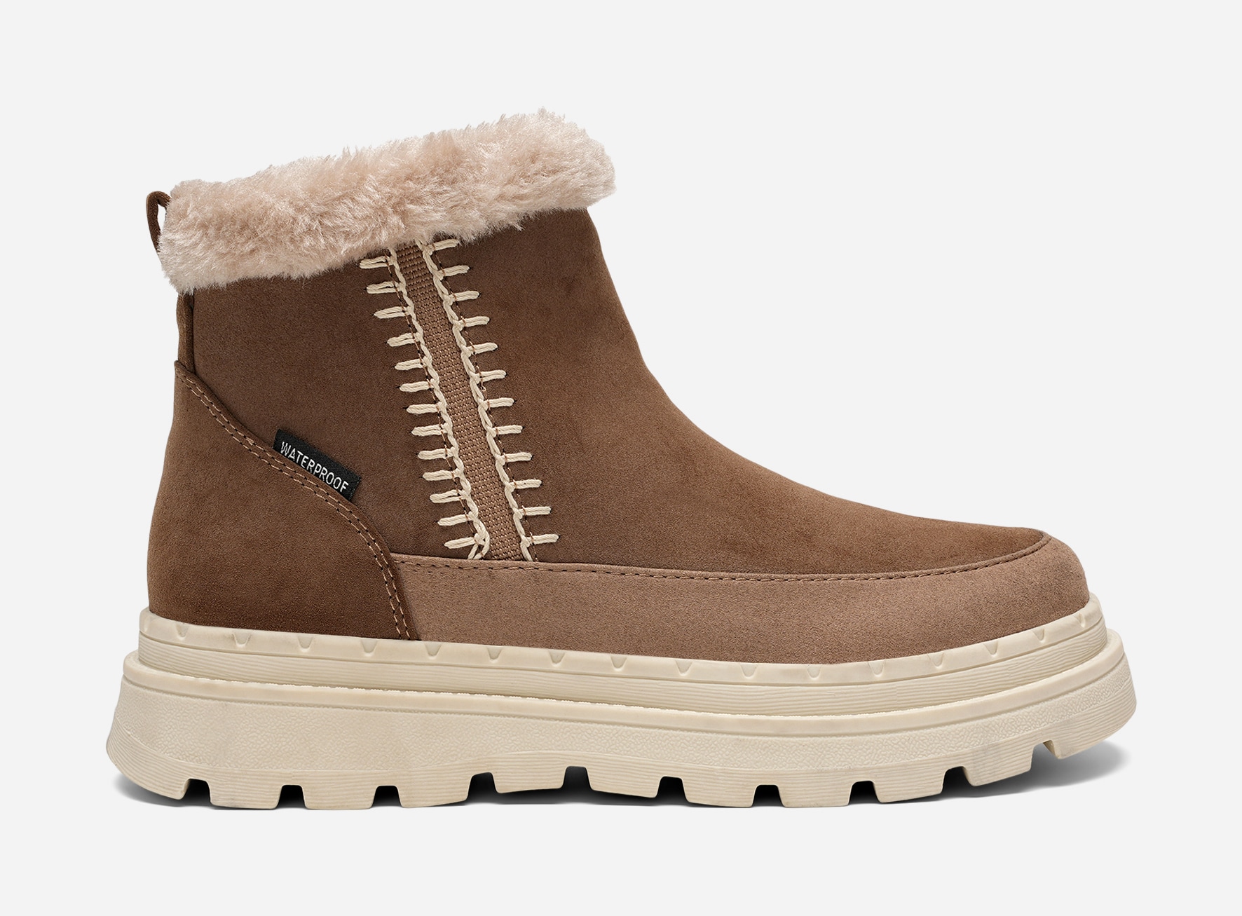 DINSKO, Varmforet boots, waterproof Brun