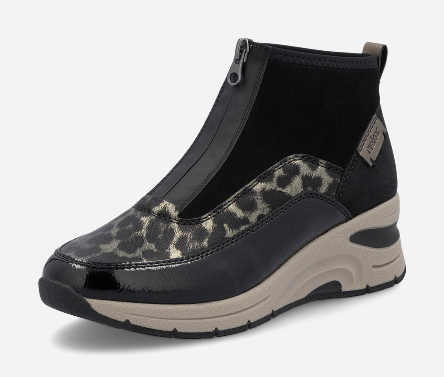 RIEKER, Høye sneakers Sort