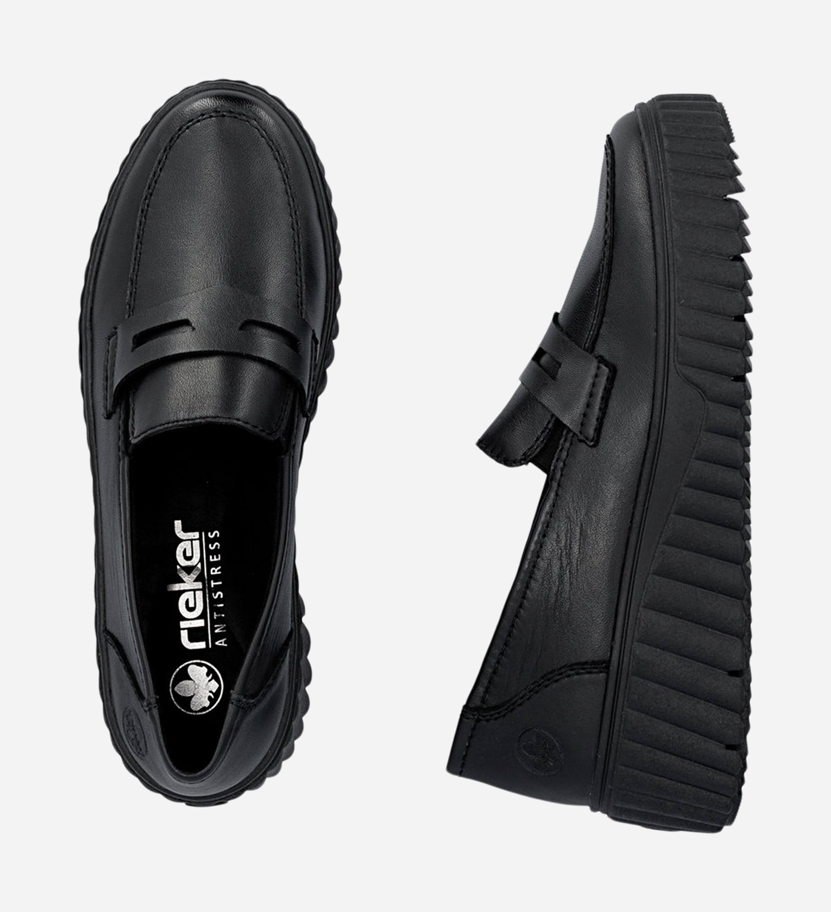 RIEKER, Loafers Sort