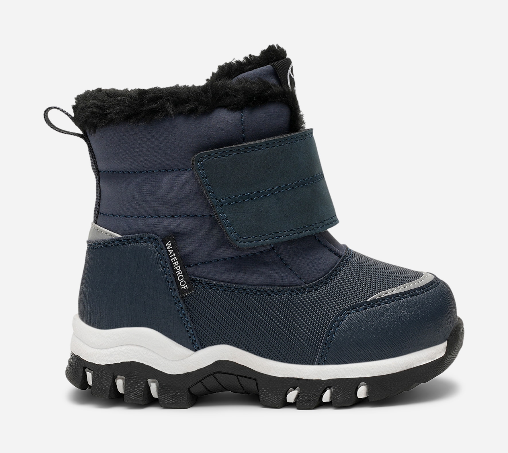 LINEAR, Varmforet skolett waterproof Blå