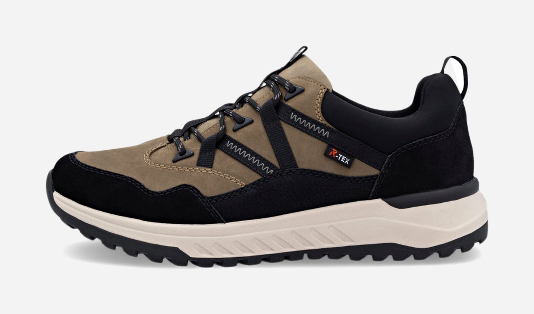 RIEKER, Spasersko med snøring Grønn