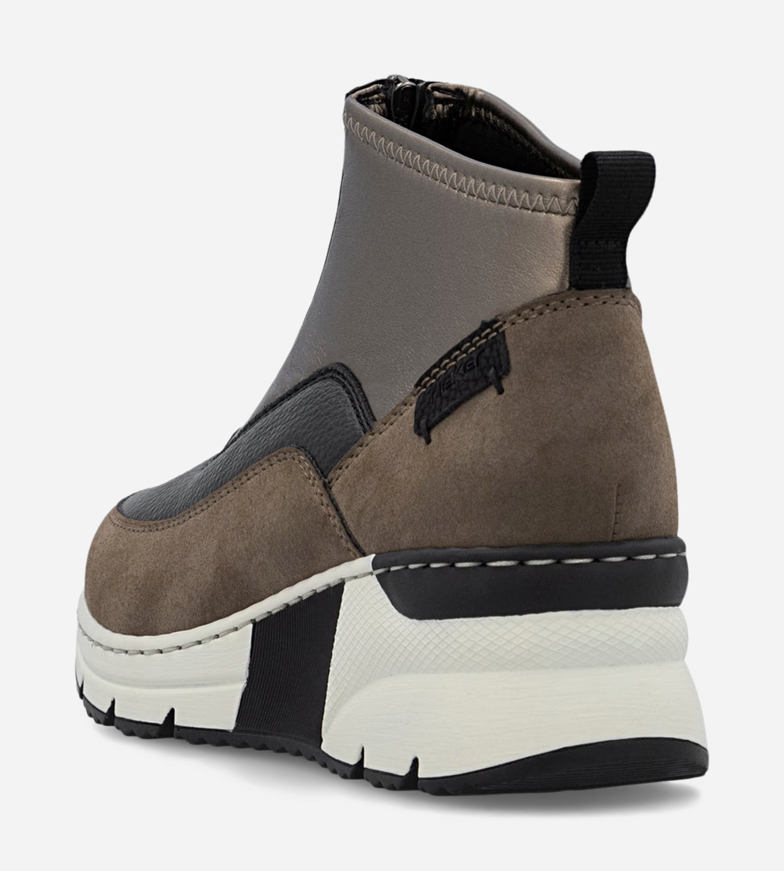 RIEKER, Høye sneakers Brun