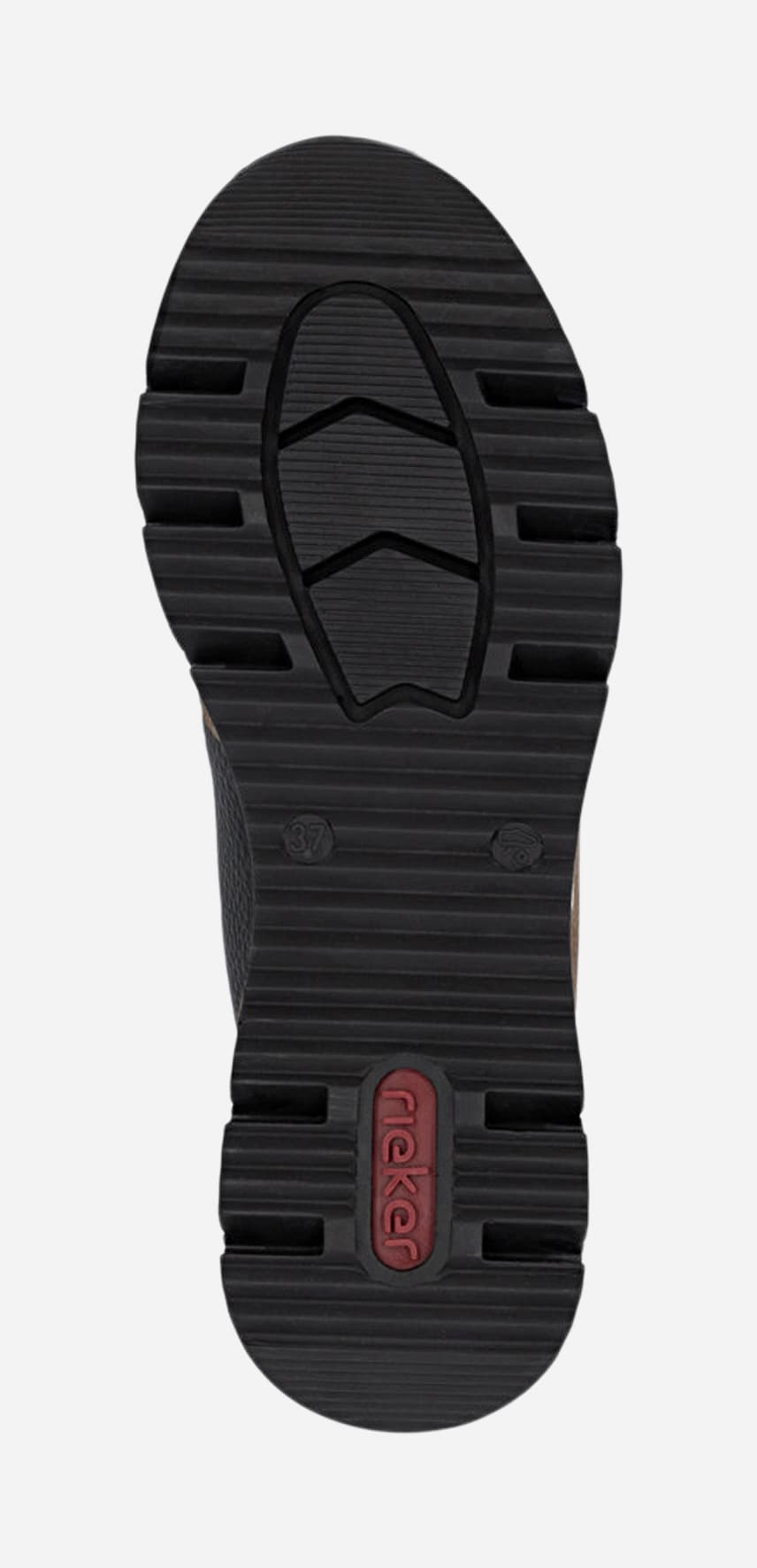 RIEKER, Høye sneakers Brun