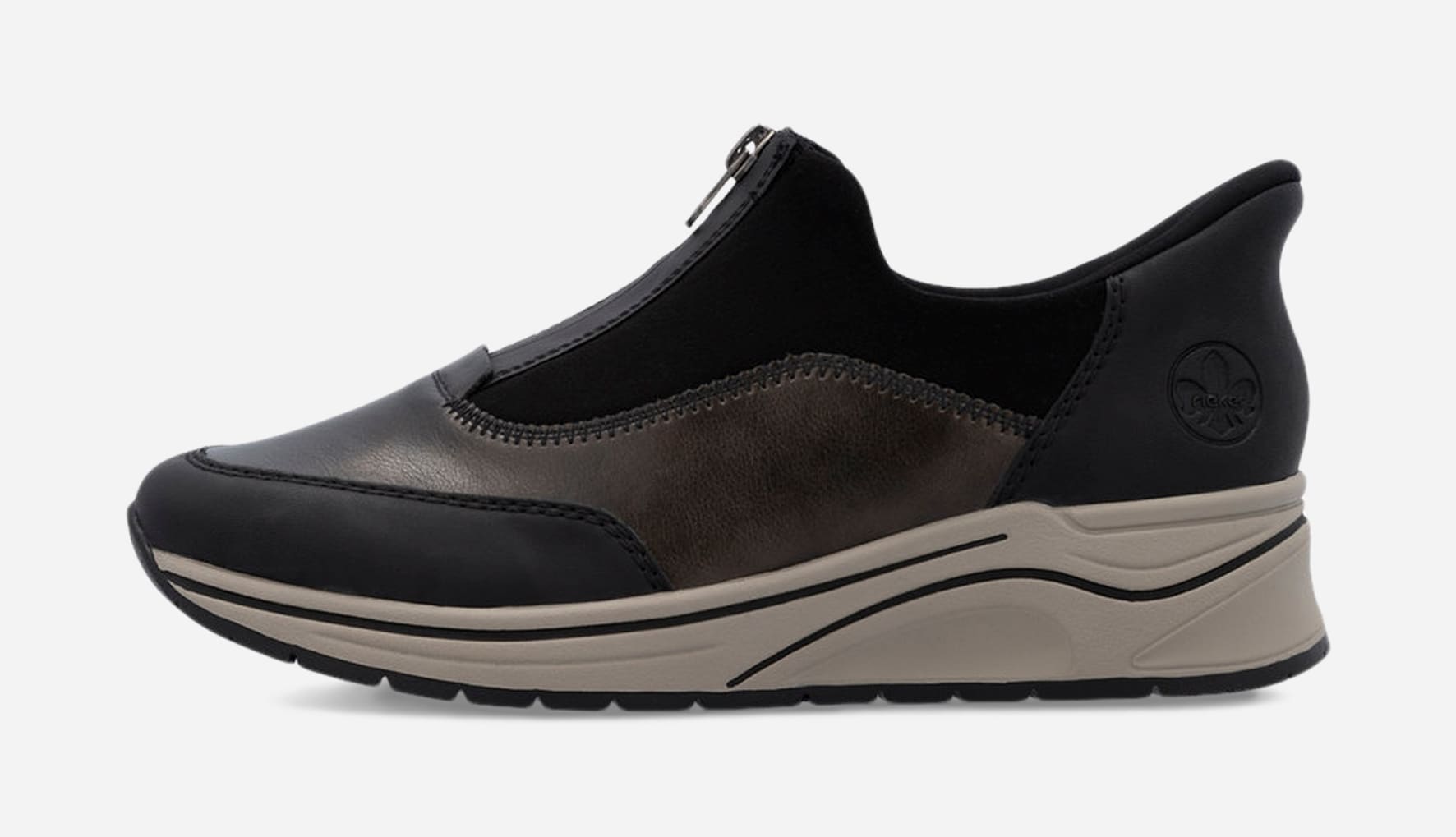 RIEKER, Step-in sneakers Flerfarget