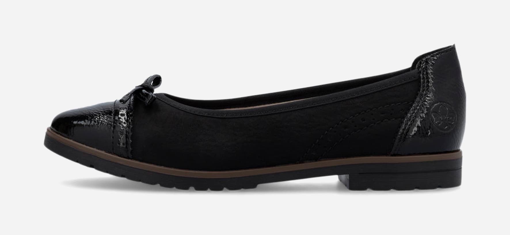 RIEKER, Ballerinasko Sort