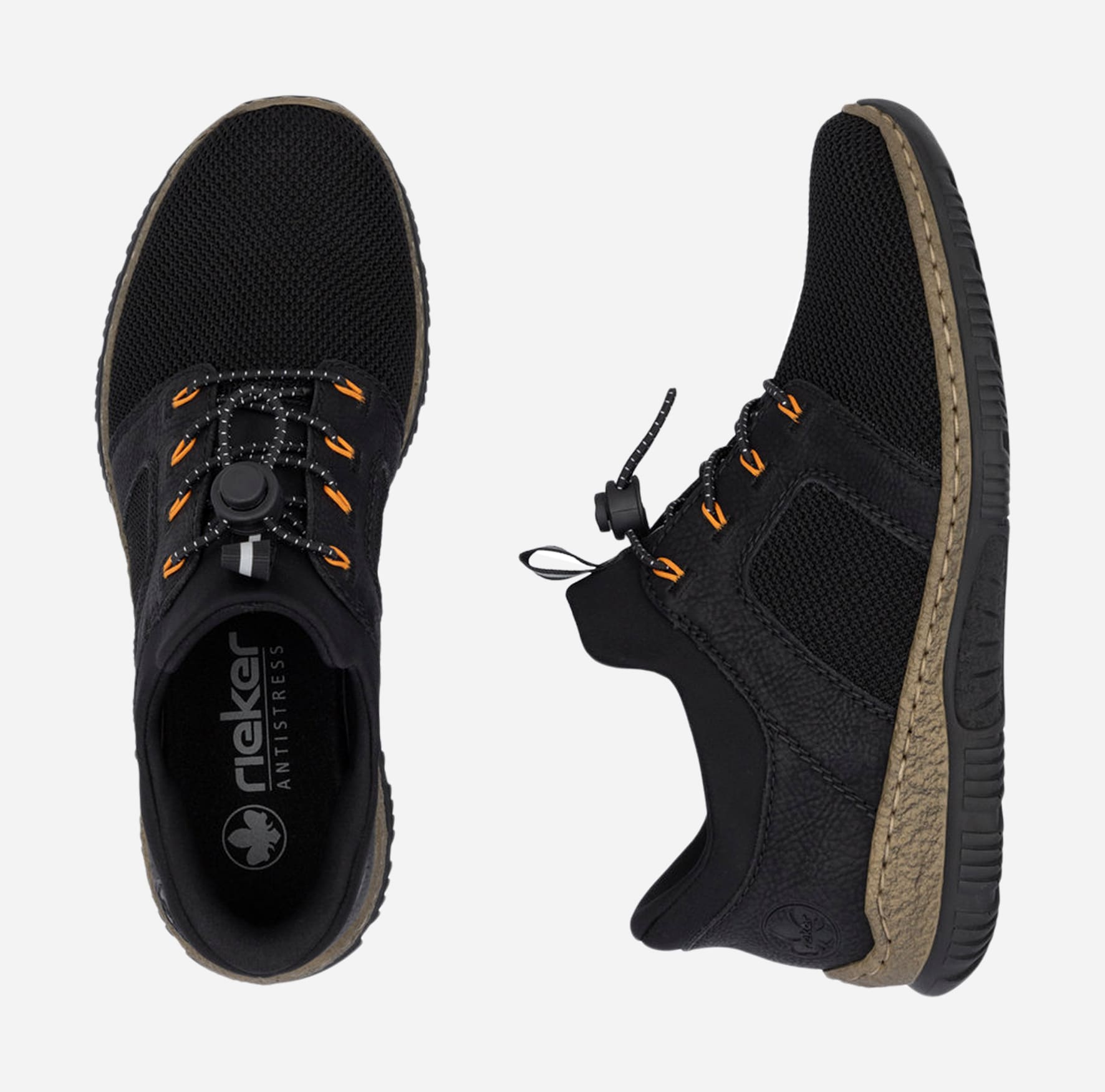 RIEKER, Sneakers Sort