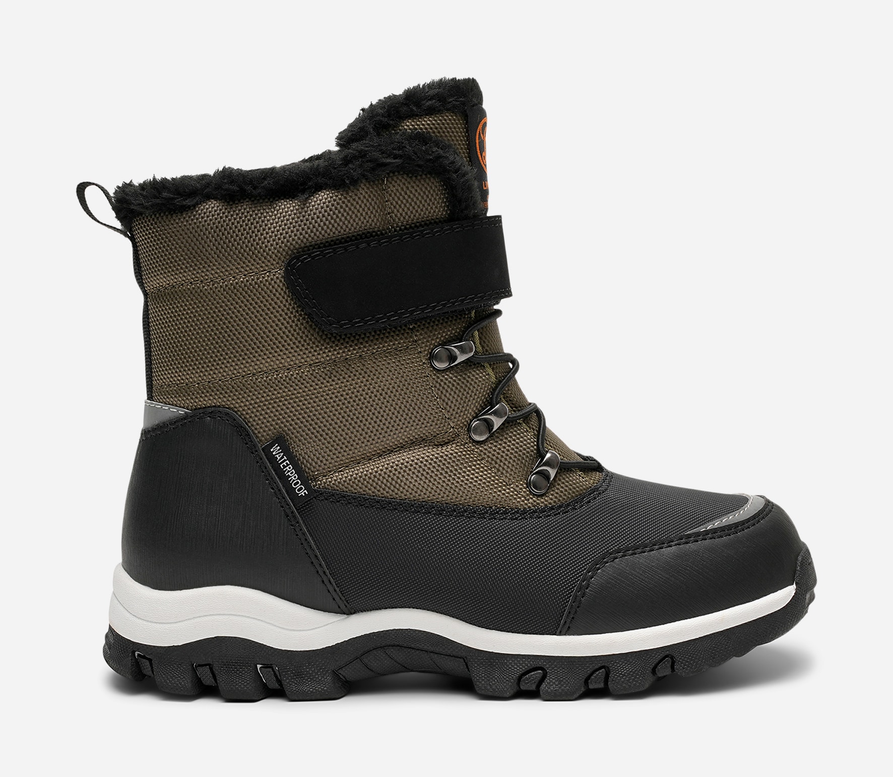 LINEAR, Varmforet skolett waterproof Grønn