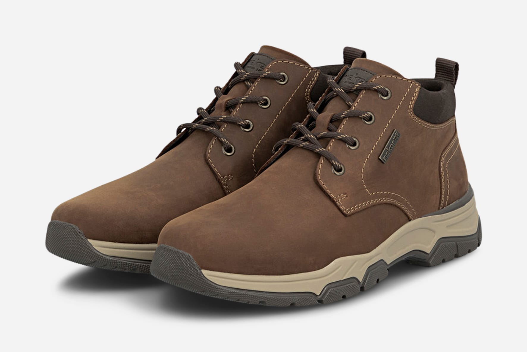 RIEKER, Varmforet skolett Brun