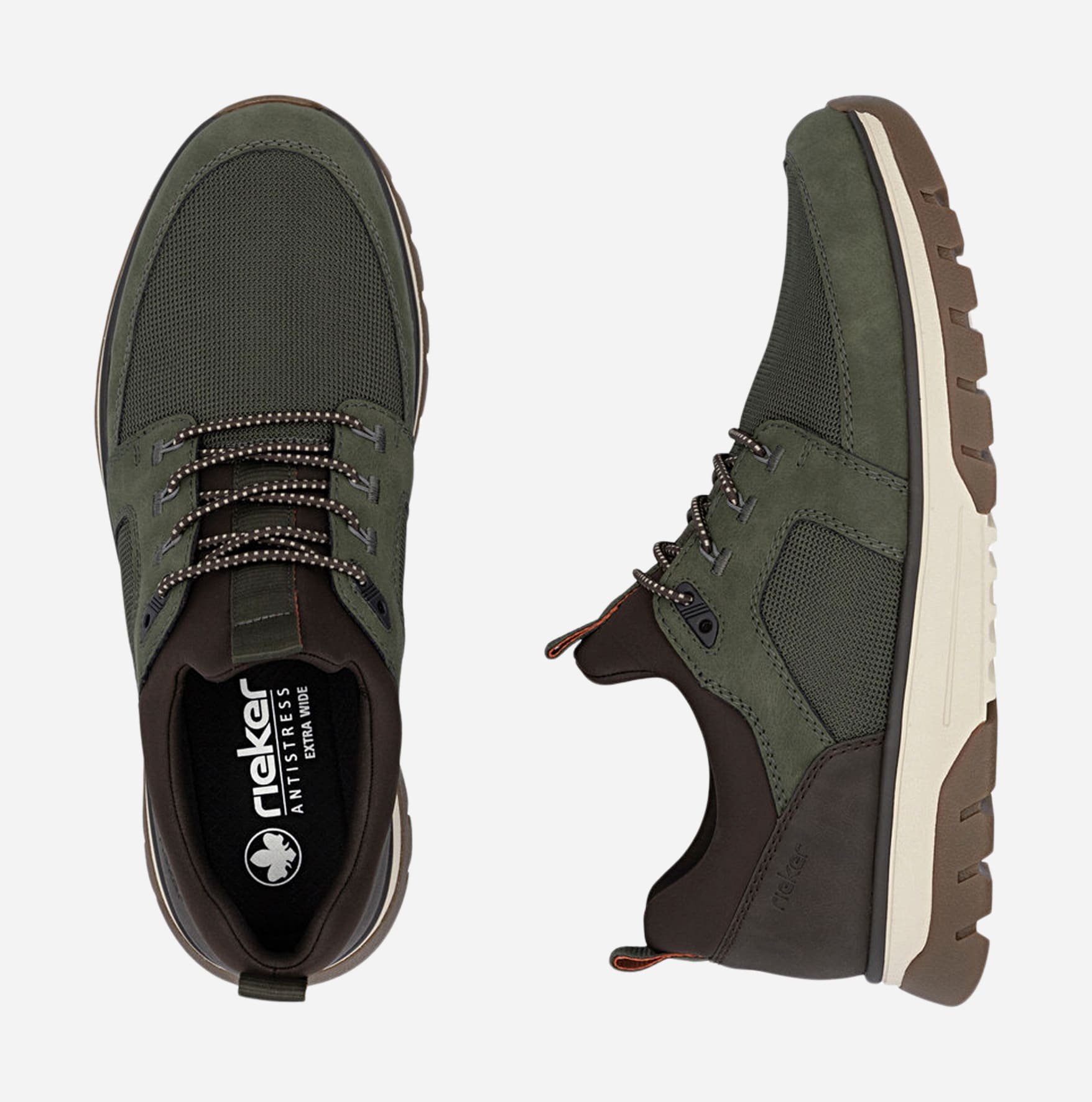 RIEKER, Sneakers Grønn