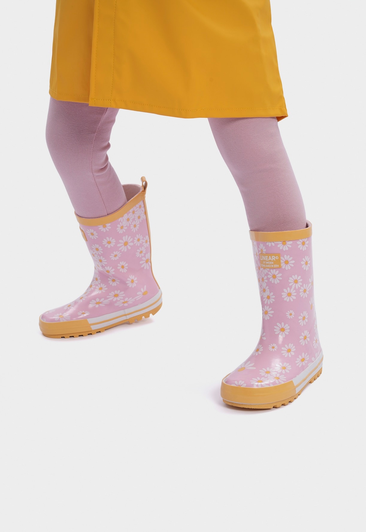 LINEAR, Gummistøvler Rosa