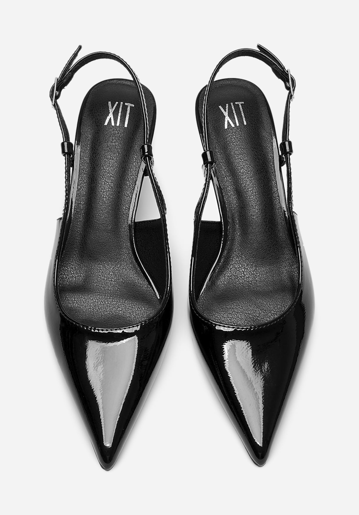 XIT, Pumps med slingback Sort