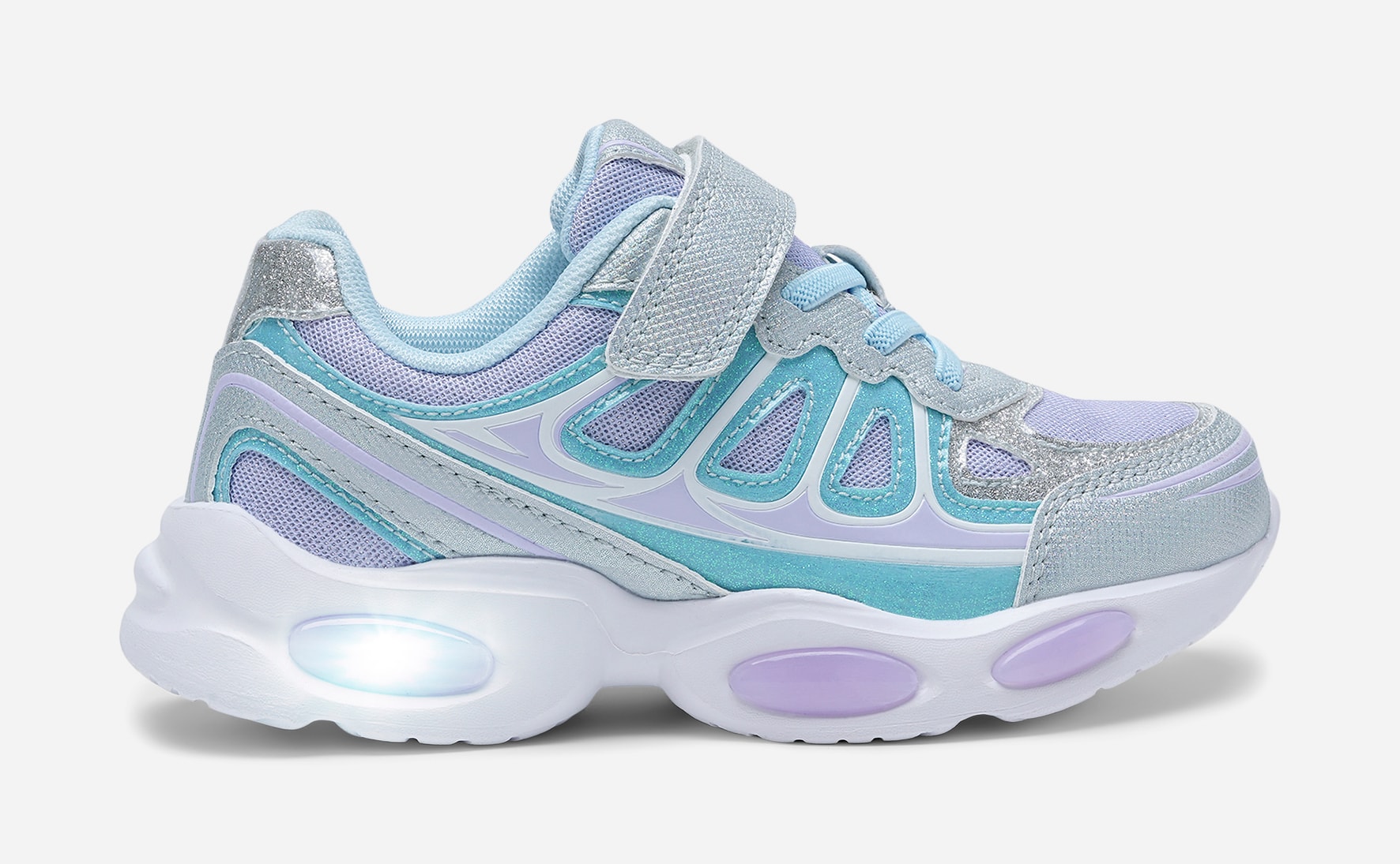 DINSKO, Blinkende sneakers Blå