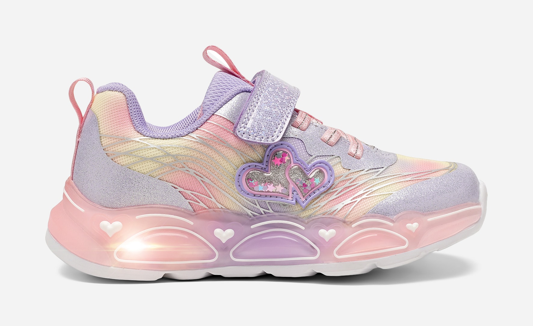 DINSKO, Blinkende sneakers Flerfarget