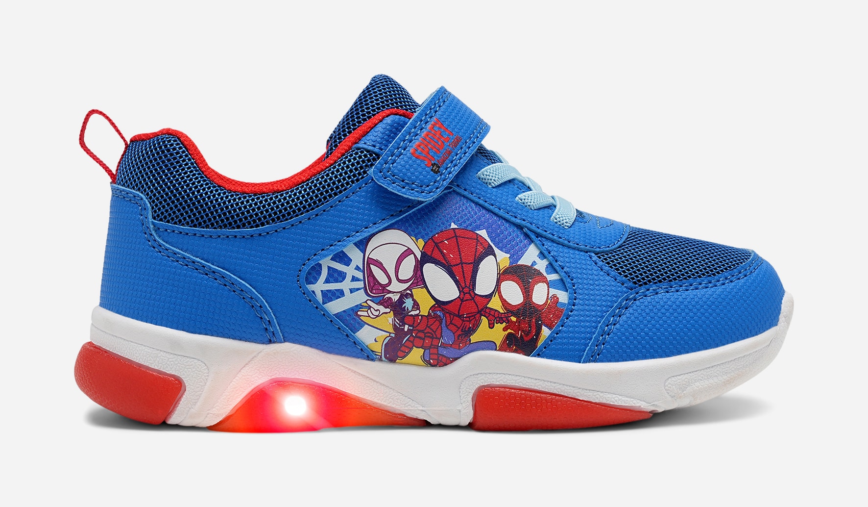 SPIDEY, Blinkende sneakers Flerfarget