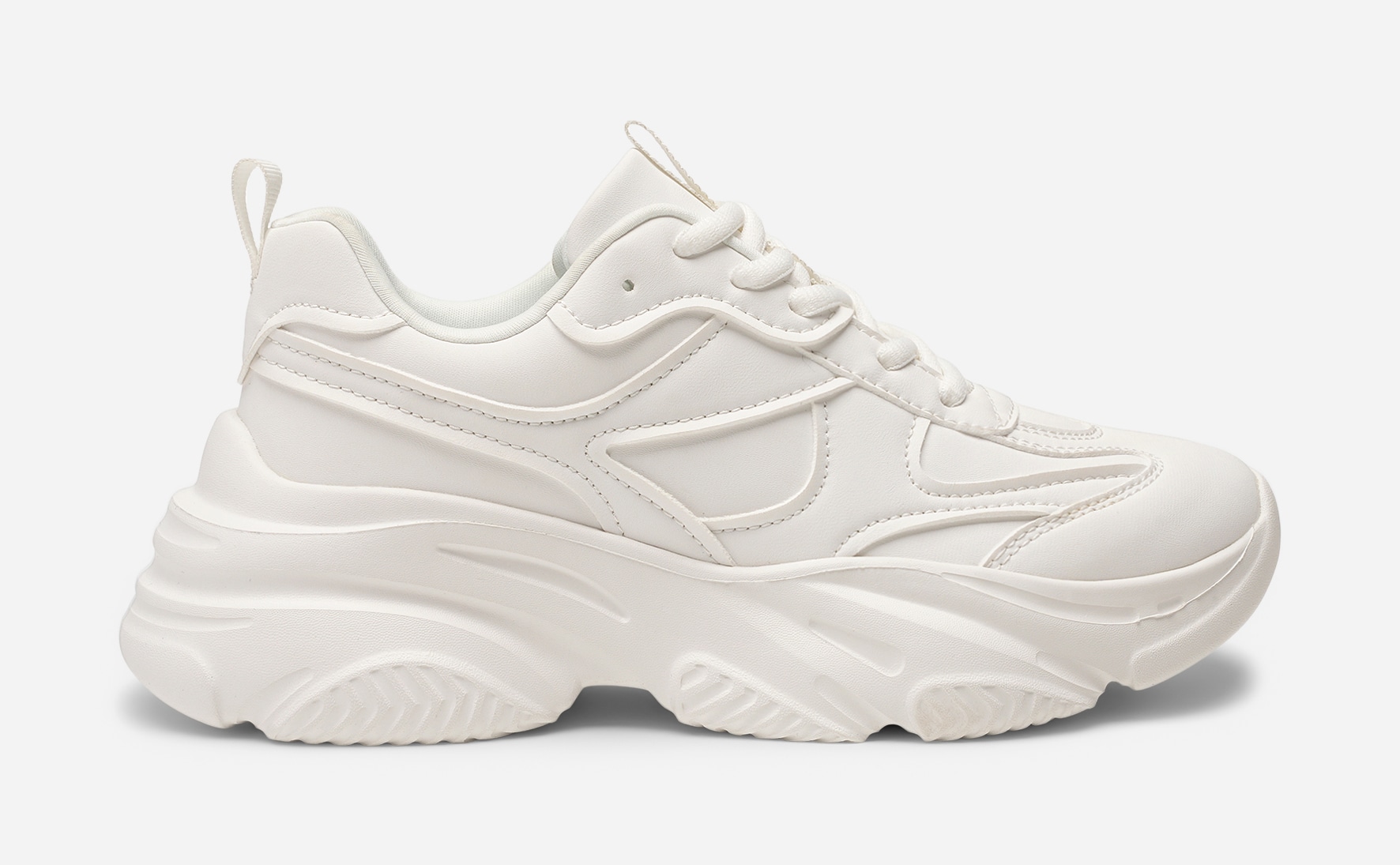 ATTITUDE, Sneakers Hvit