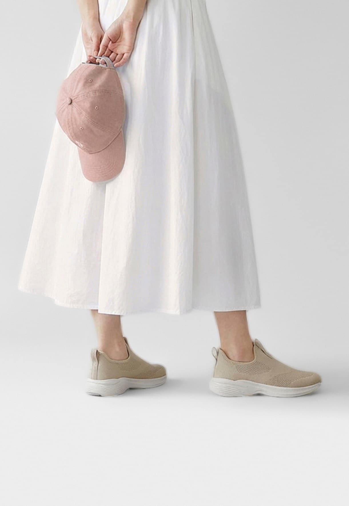 LINEAR, Slip-on sneakers Beige