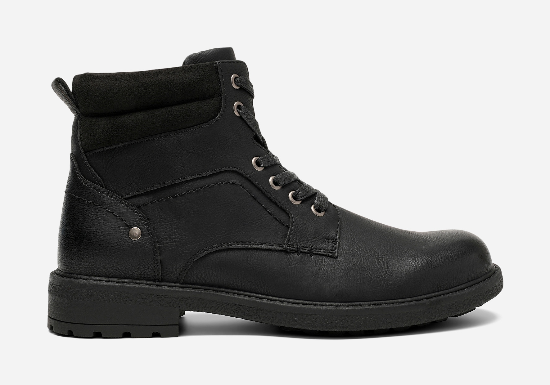 IGUASSU, Varmforet skolett med glidelås Sort