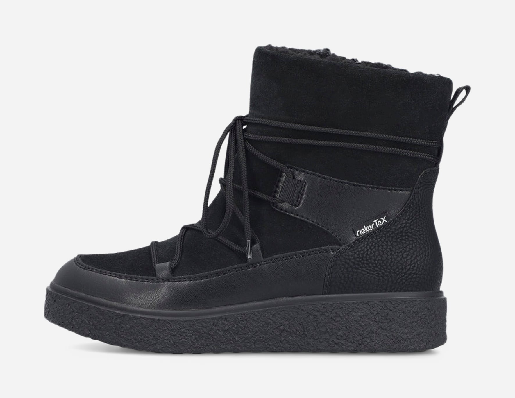 RIEKER, Boots Sort