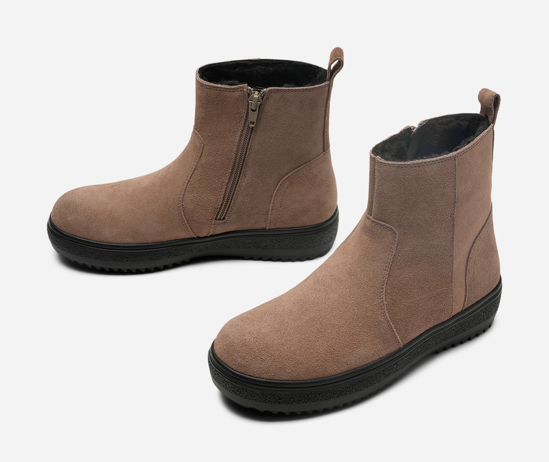 PACE, Varmforet boots, waterproof Brun