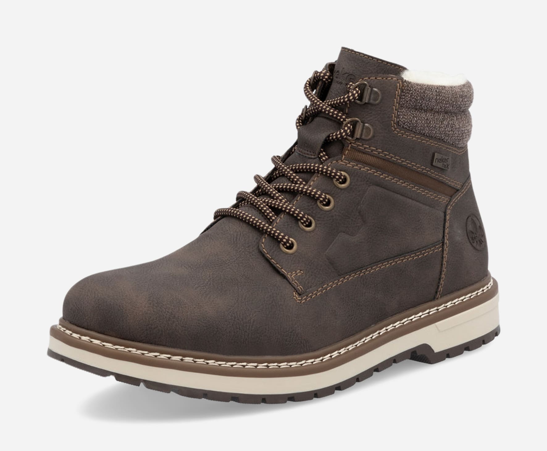 RIEKER, Varmforet skolett med glidelås Flerfarget