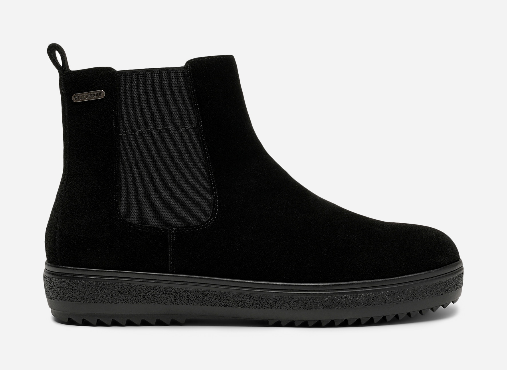 PACE, Varmforet chelseaboots Sort