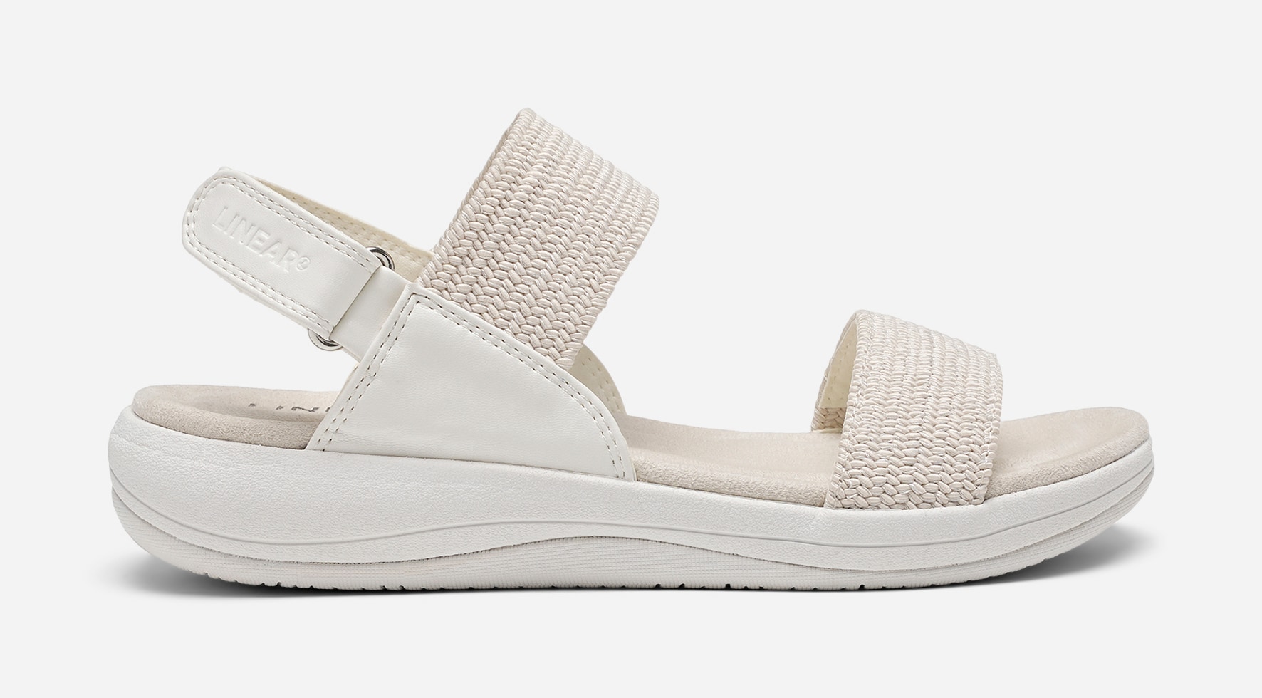 LINEAR, Sandal Hvit