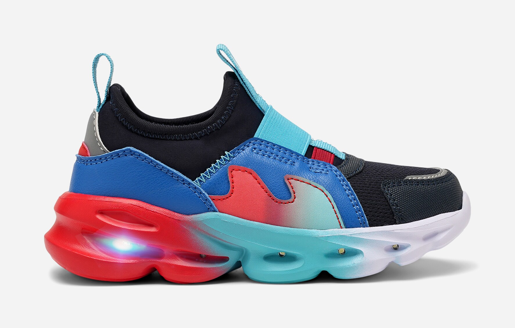 DINSKO, Blinkende sneakers Blå