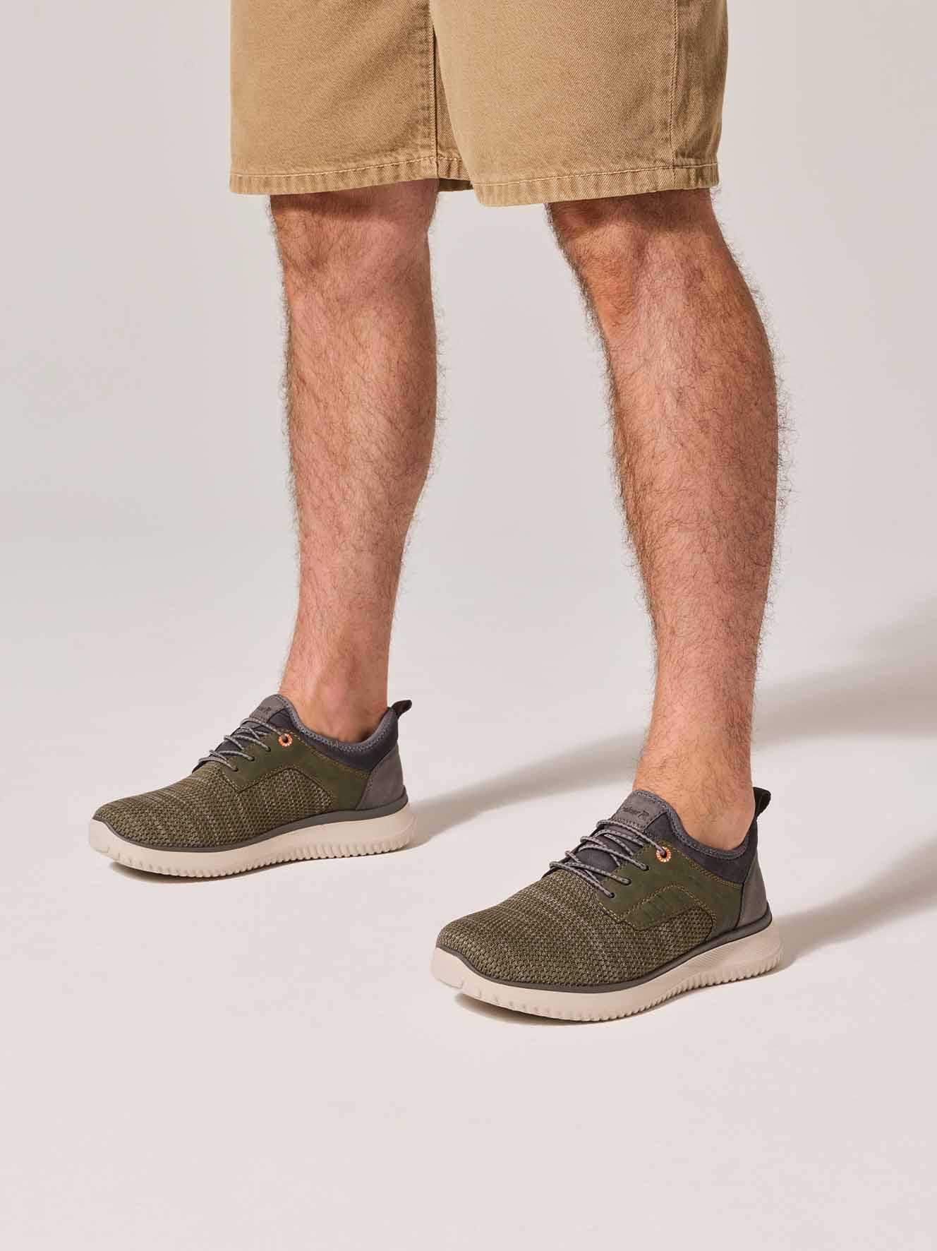 RIEKER, Slip-on sneakers Grønn