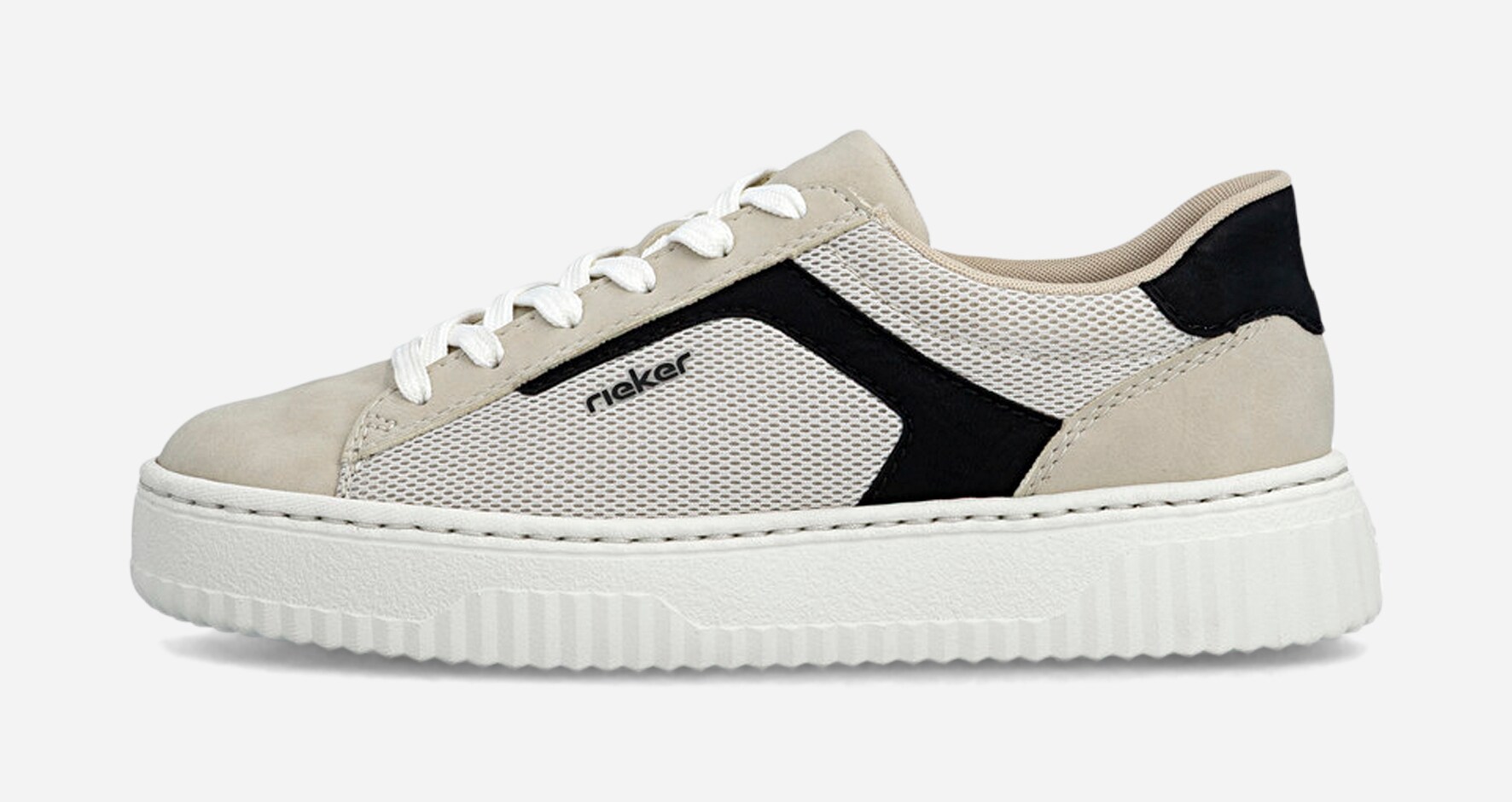 RIEKER, Sneakers Beige