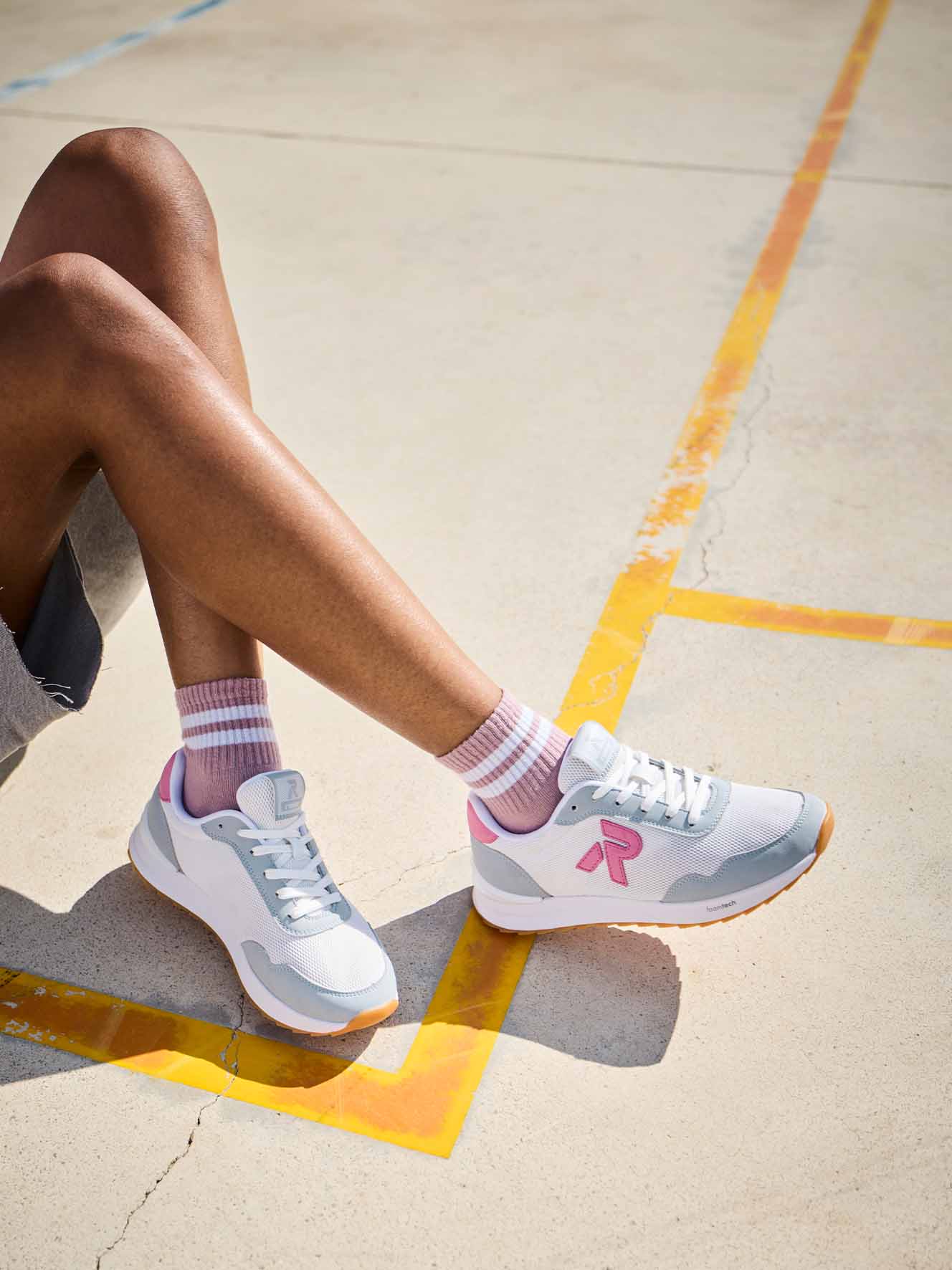 RIEKER, Sneakers Hvit