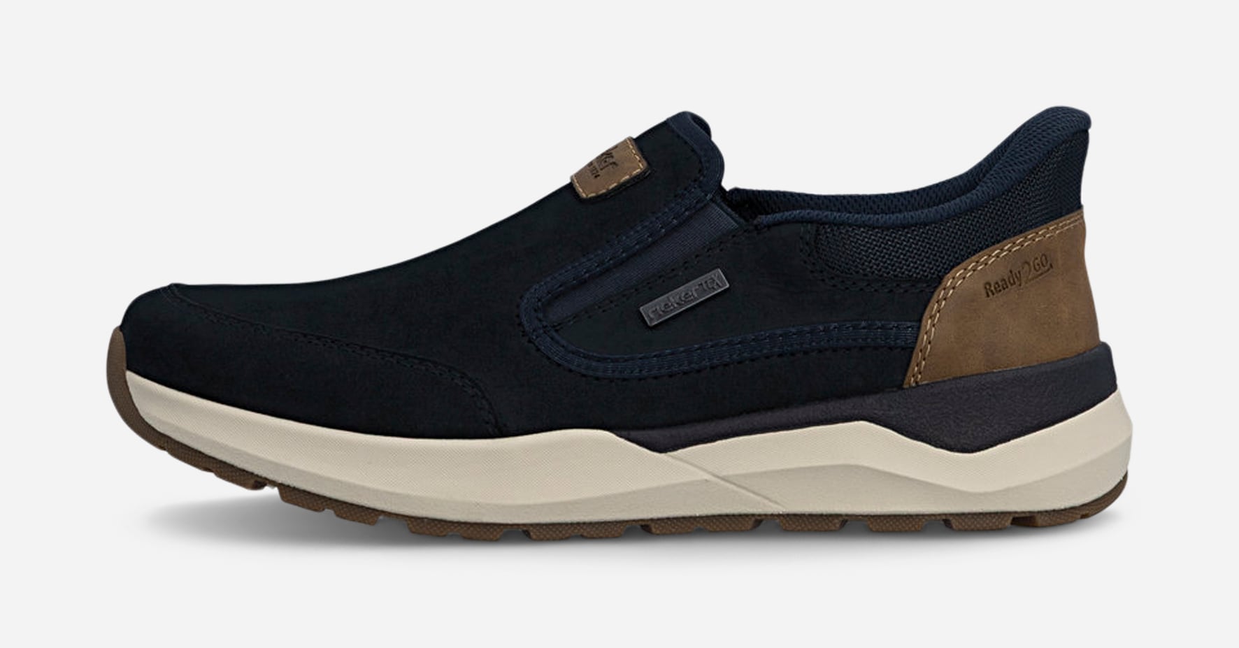 RIEKER, Step-in sneakers Blå