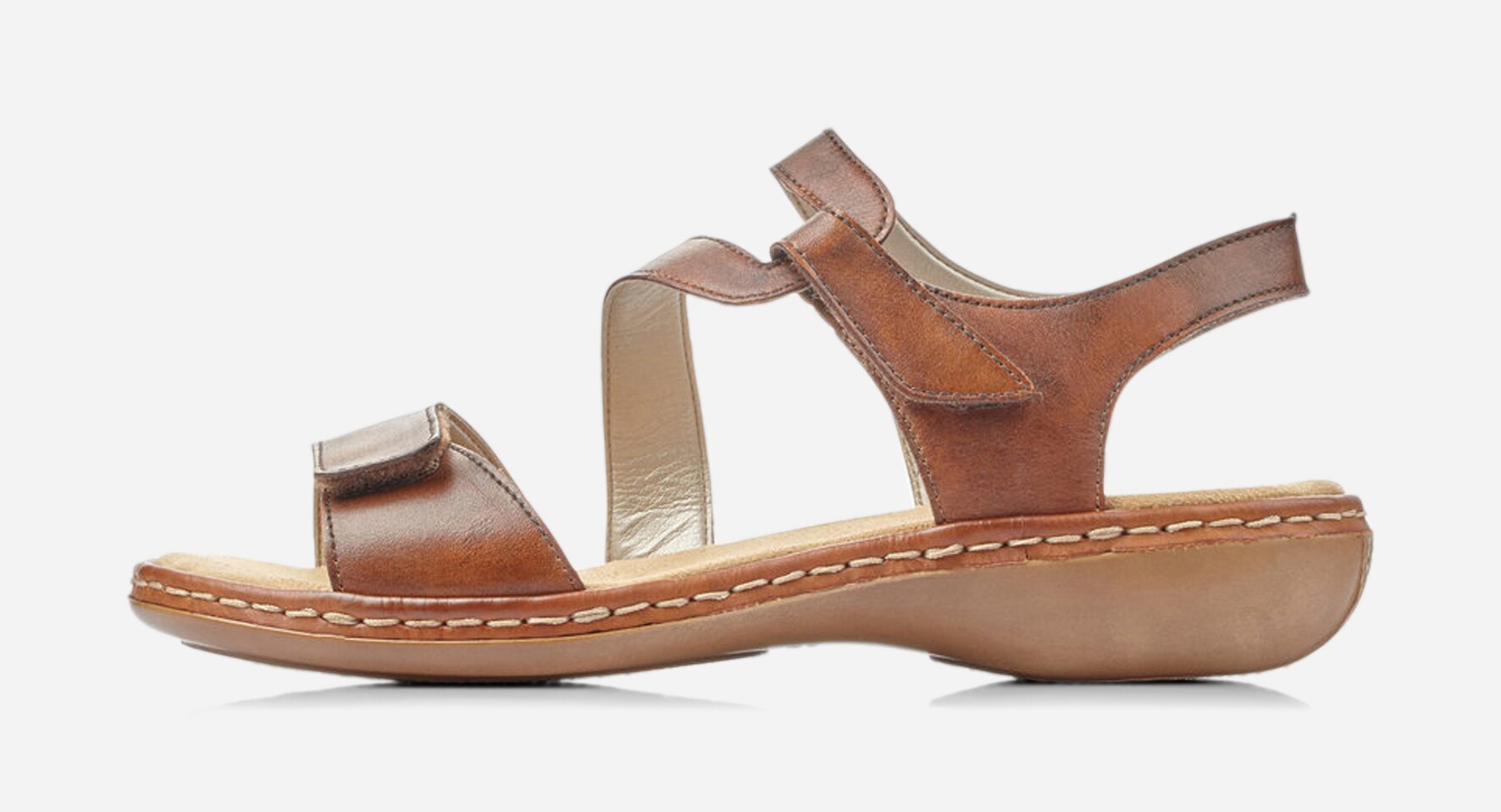 RIEKER, Sandal med reimer undefined