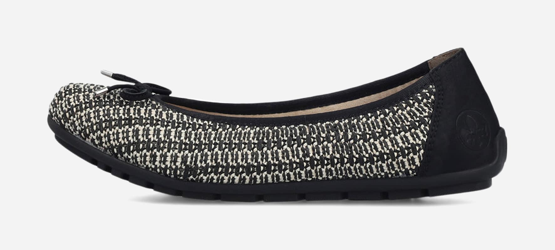 RIEKER, Ballerinasko Sort