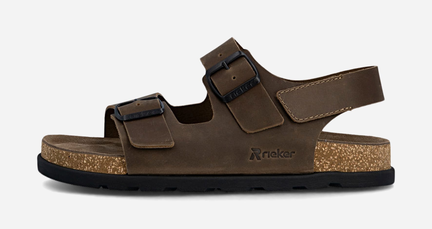 RIEKER, Sandal Brun