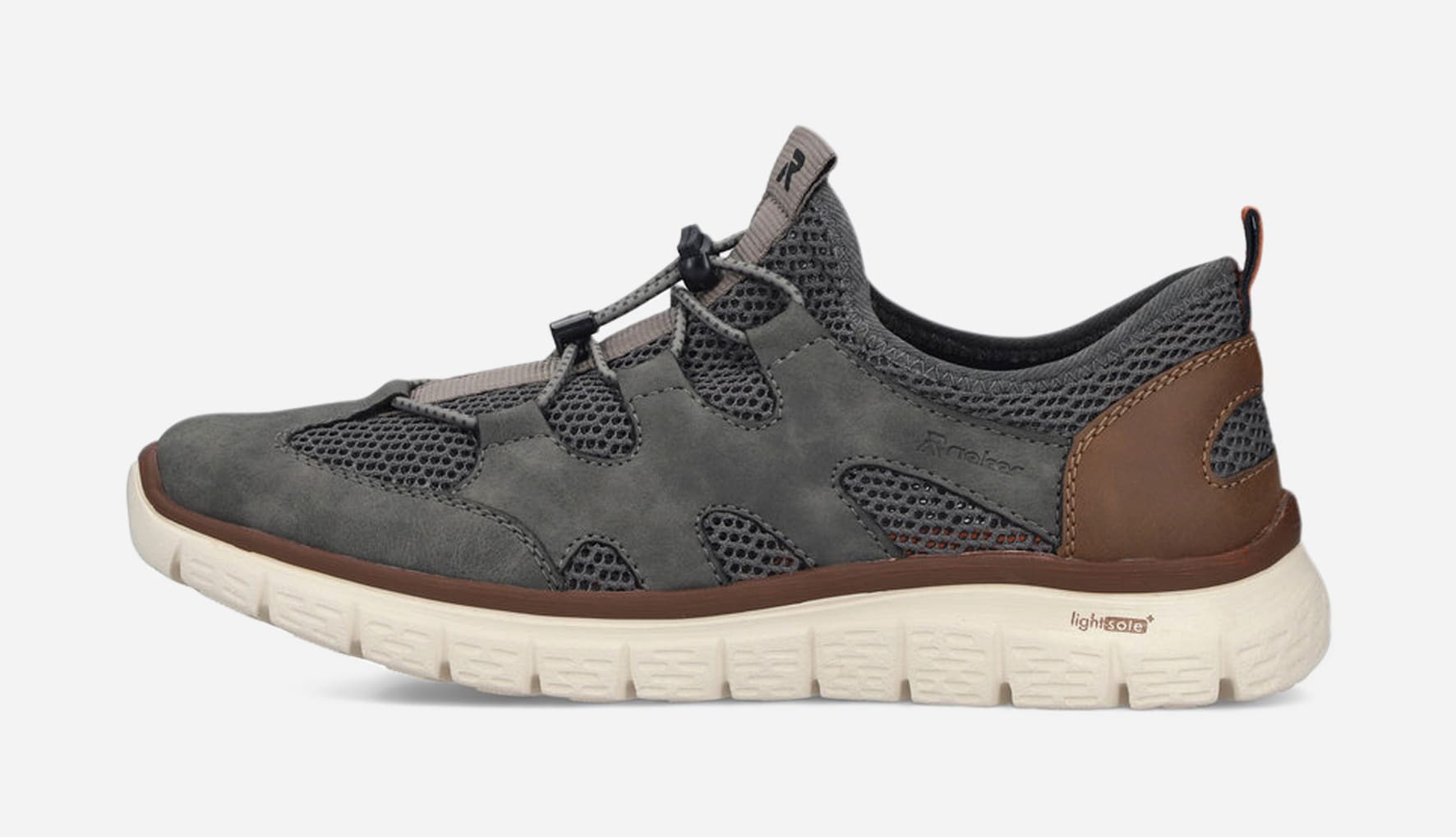 RIEKER, Slip-on sneakers Blå